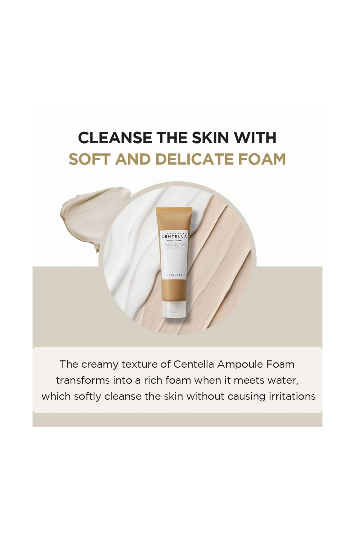 MADAGASCAR CENTELLA AMPOULE FOAM 125ML