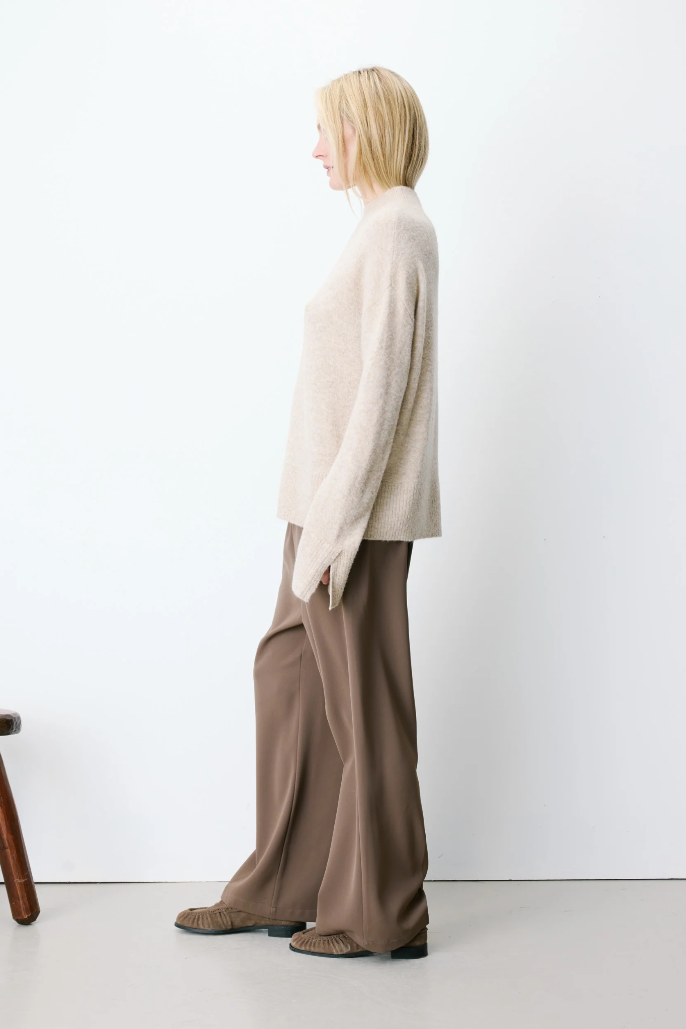 ADELICE SWEATER - SAND