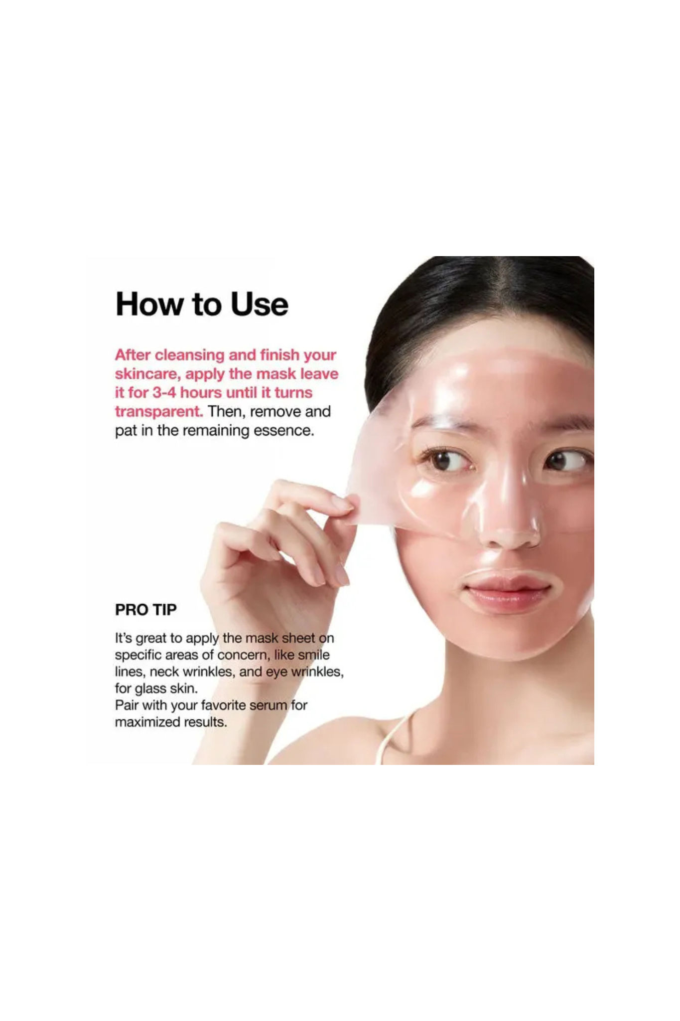 PEACH 70 NIACIN BRIGHTENING COLLAGEN MASK ( 4 SHEETS )
