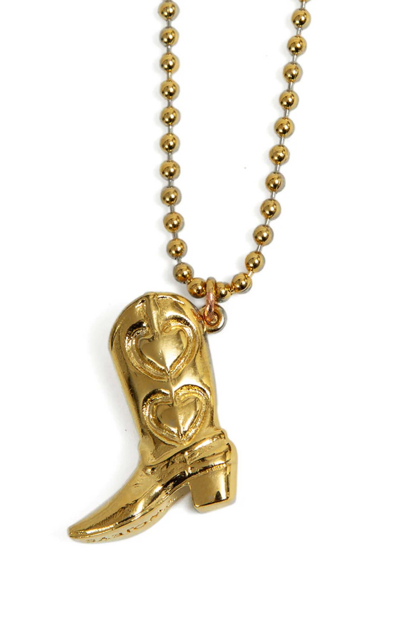 BOOT NECKLACE - GOLD