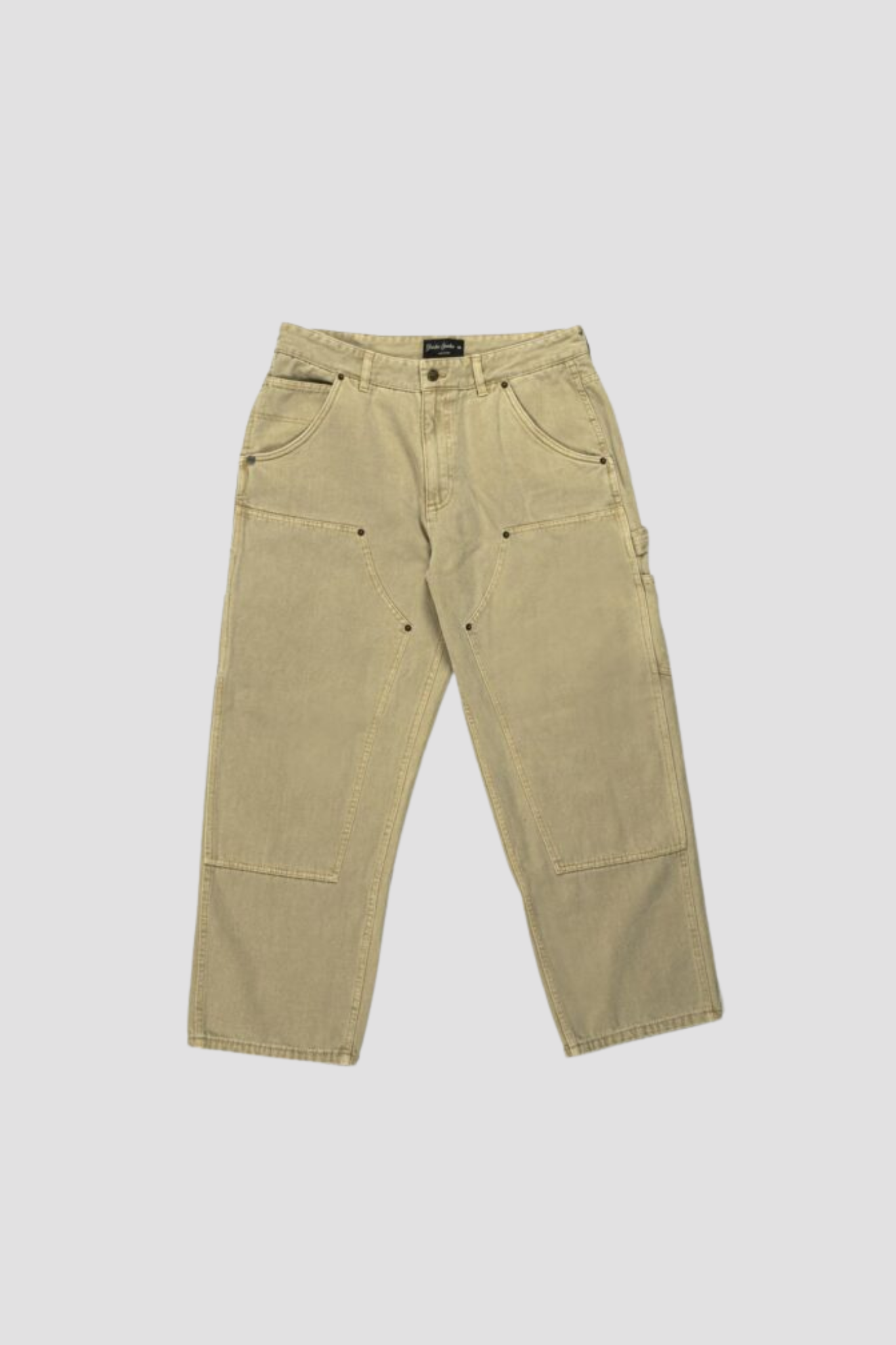 MUSTANG CAMEL PANTS - BROWN
