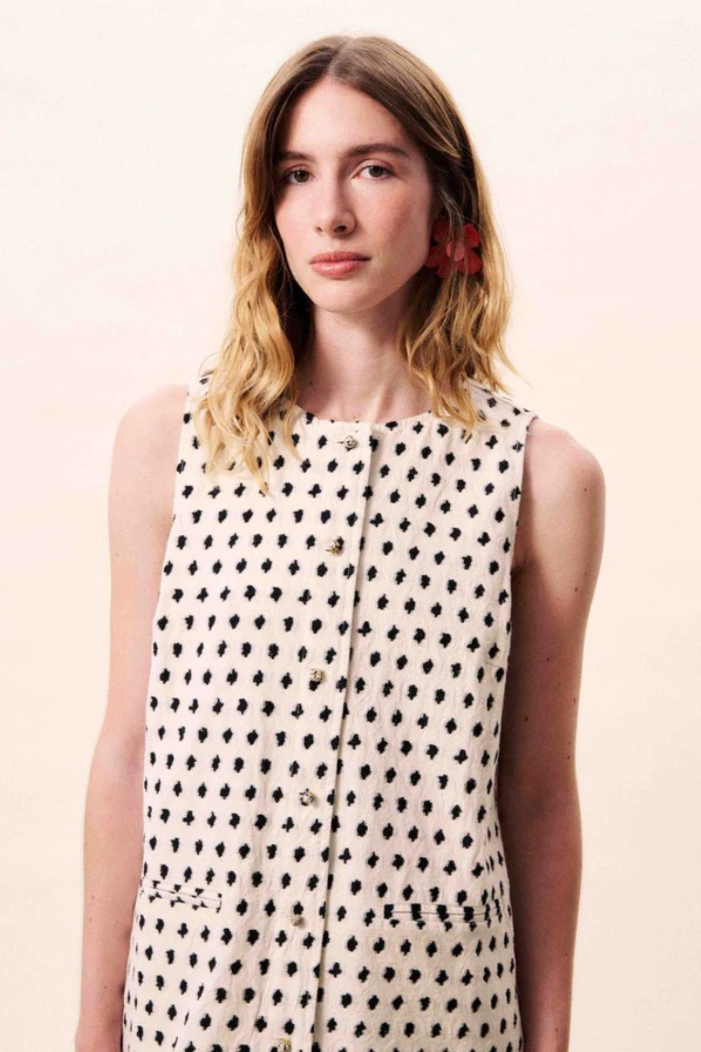 TAMARINIA DRESS - CREME