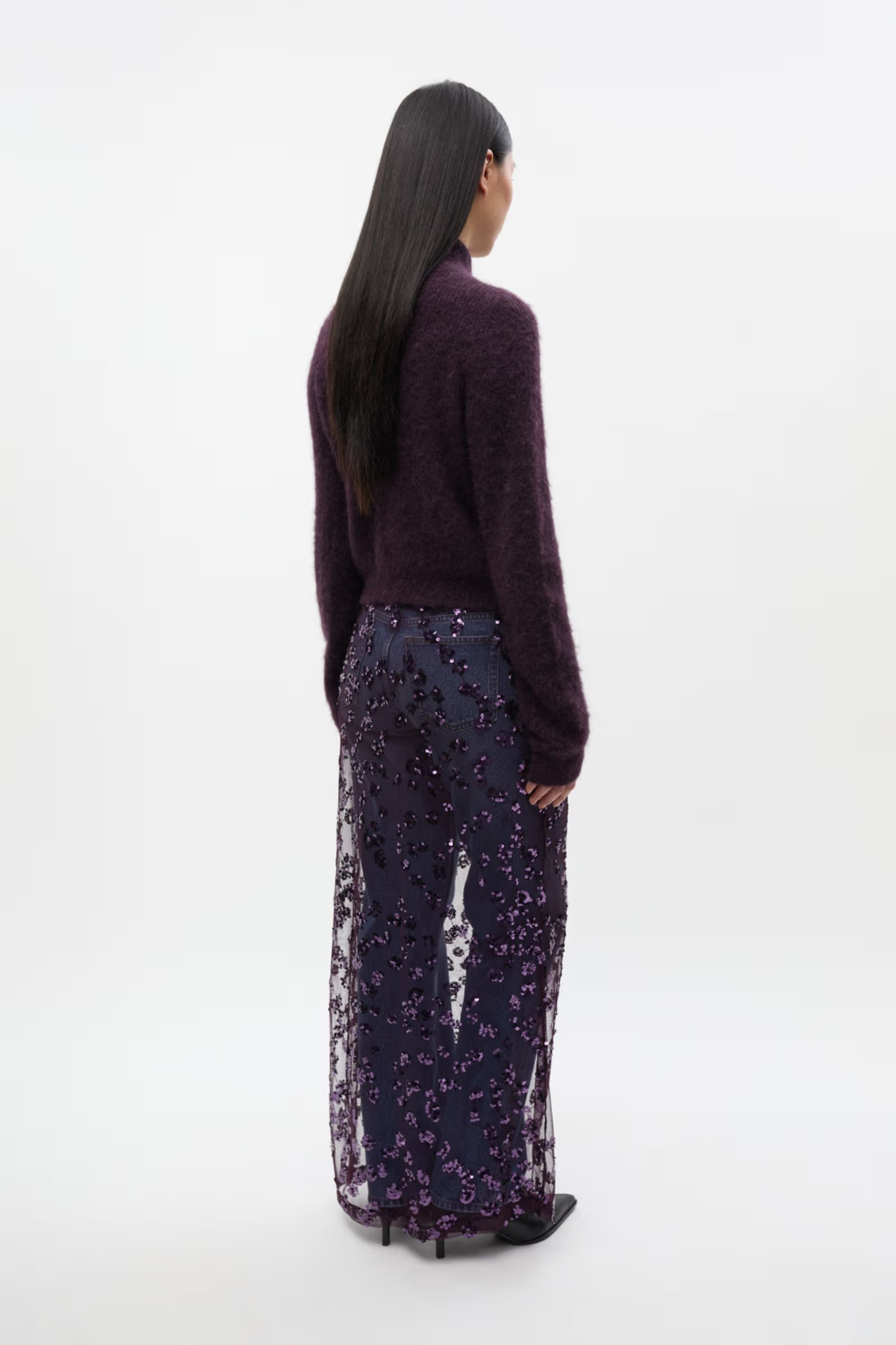 ISBERGA SKIRT - PLUM PERFECT