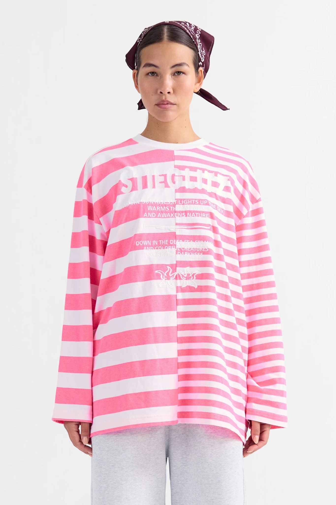 TACITO WIDE SKATE LONGSLEEVE - PINK