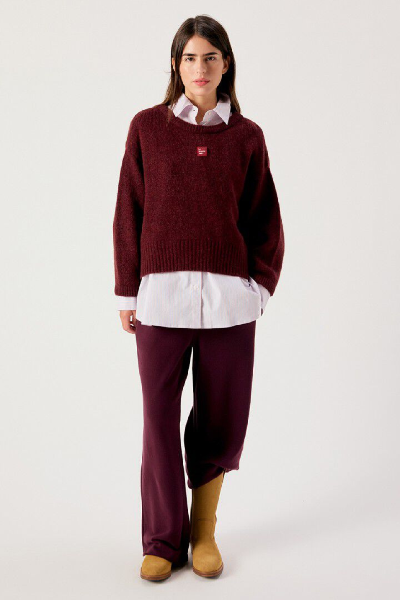 EAST SWEATER WOMEN - ACEROLA MELANGE