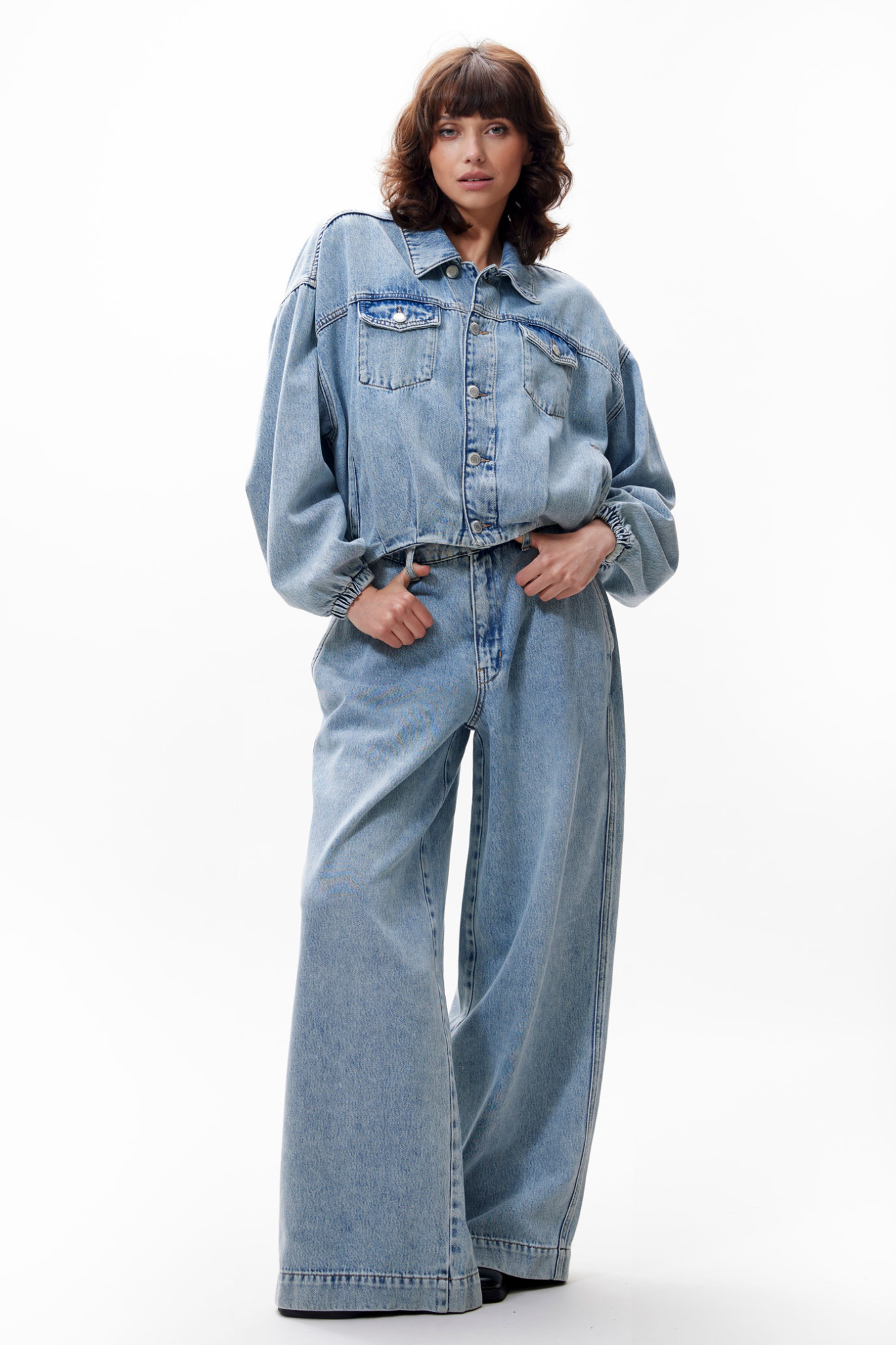 WIDE LEG JEANS - AIR