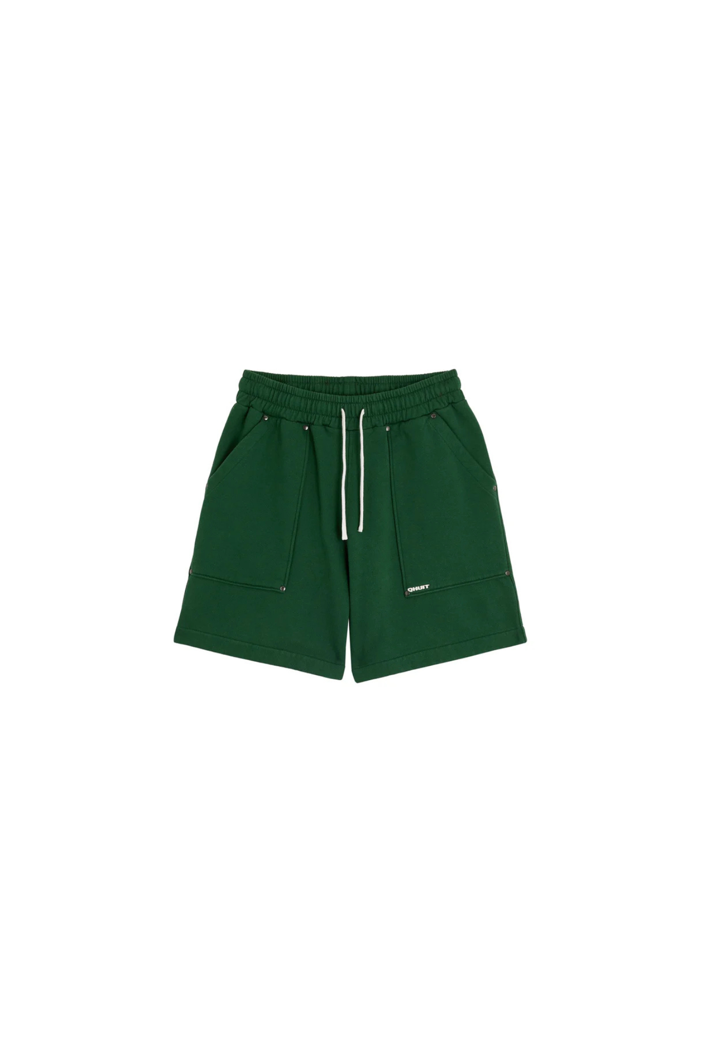 HARD WORKED FLEECE SHORT - GREEN