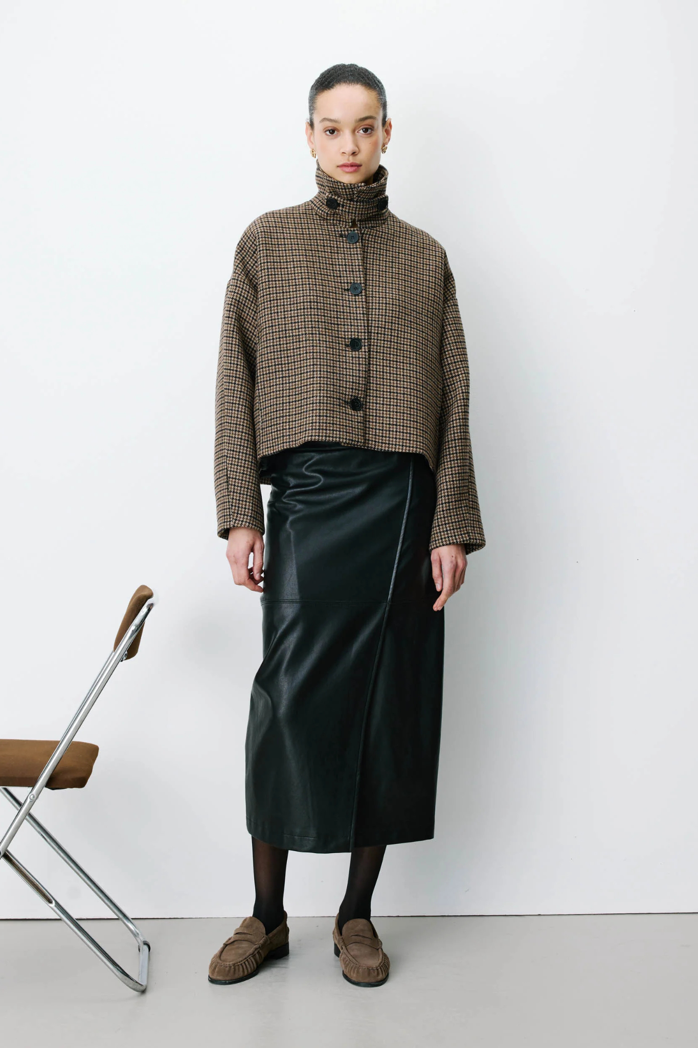 ARTHUR JACKET - COFFEE