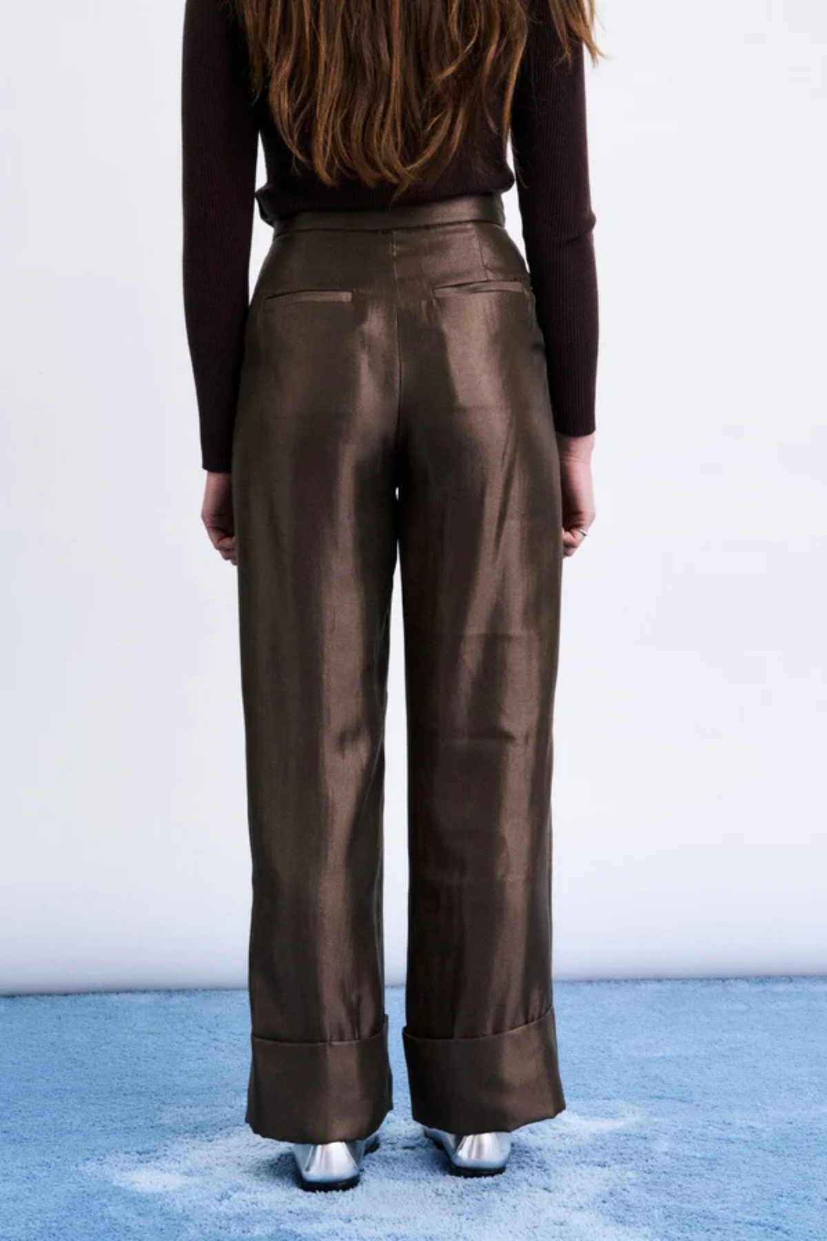ASCOT PANTS - ICE BROWN
