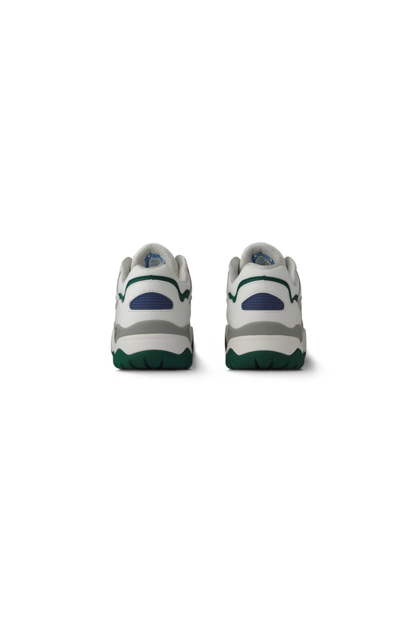 KARHU FUSION XT MEN SNEAKERS - BRIGHT WHITE/RAIN FOREST. Back view