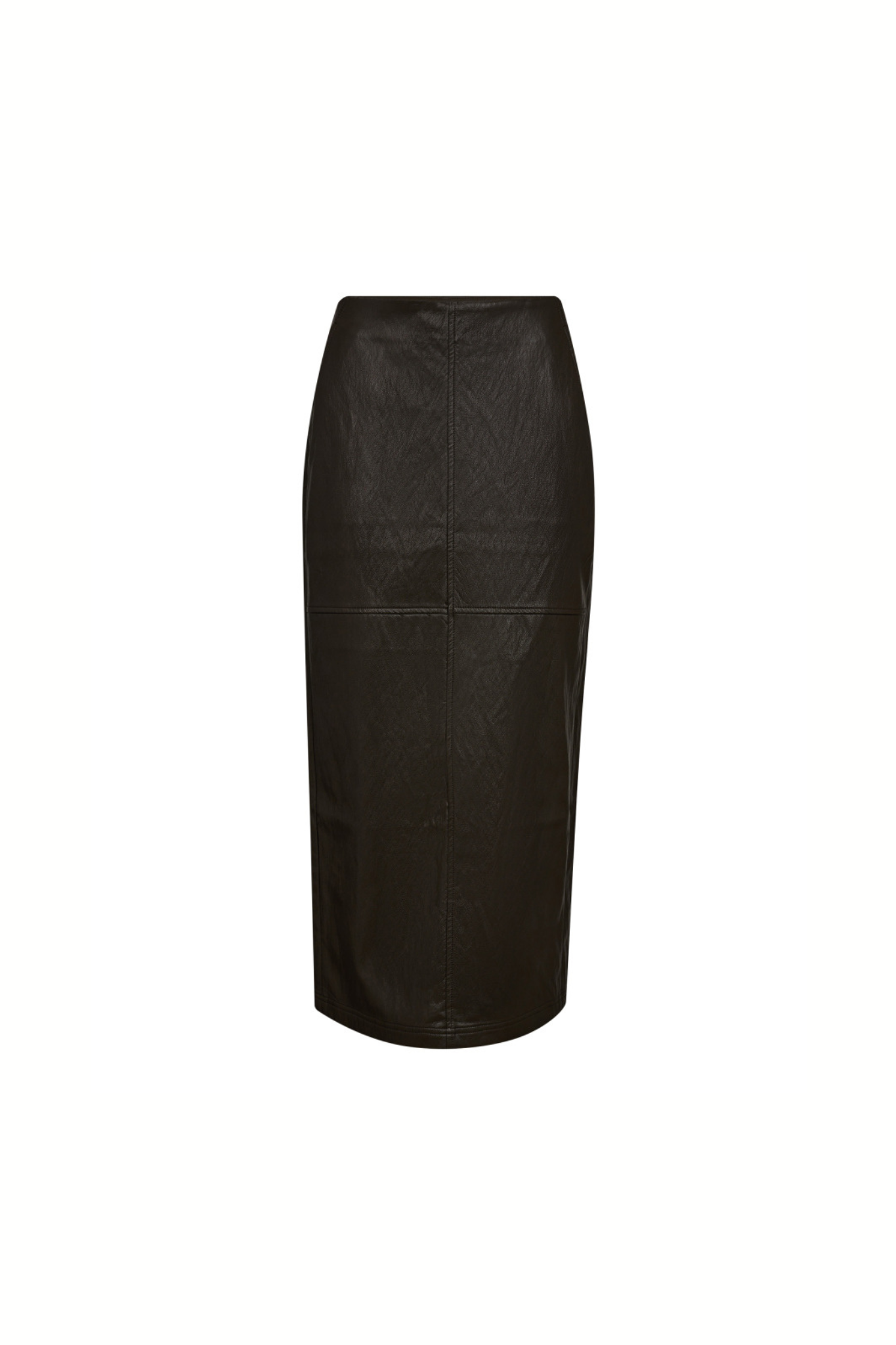 GITT FLOOR SKIRT - DARK BROWN