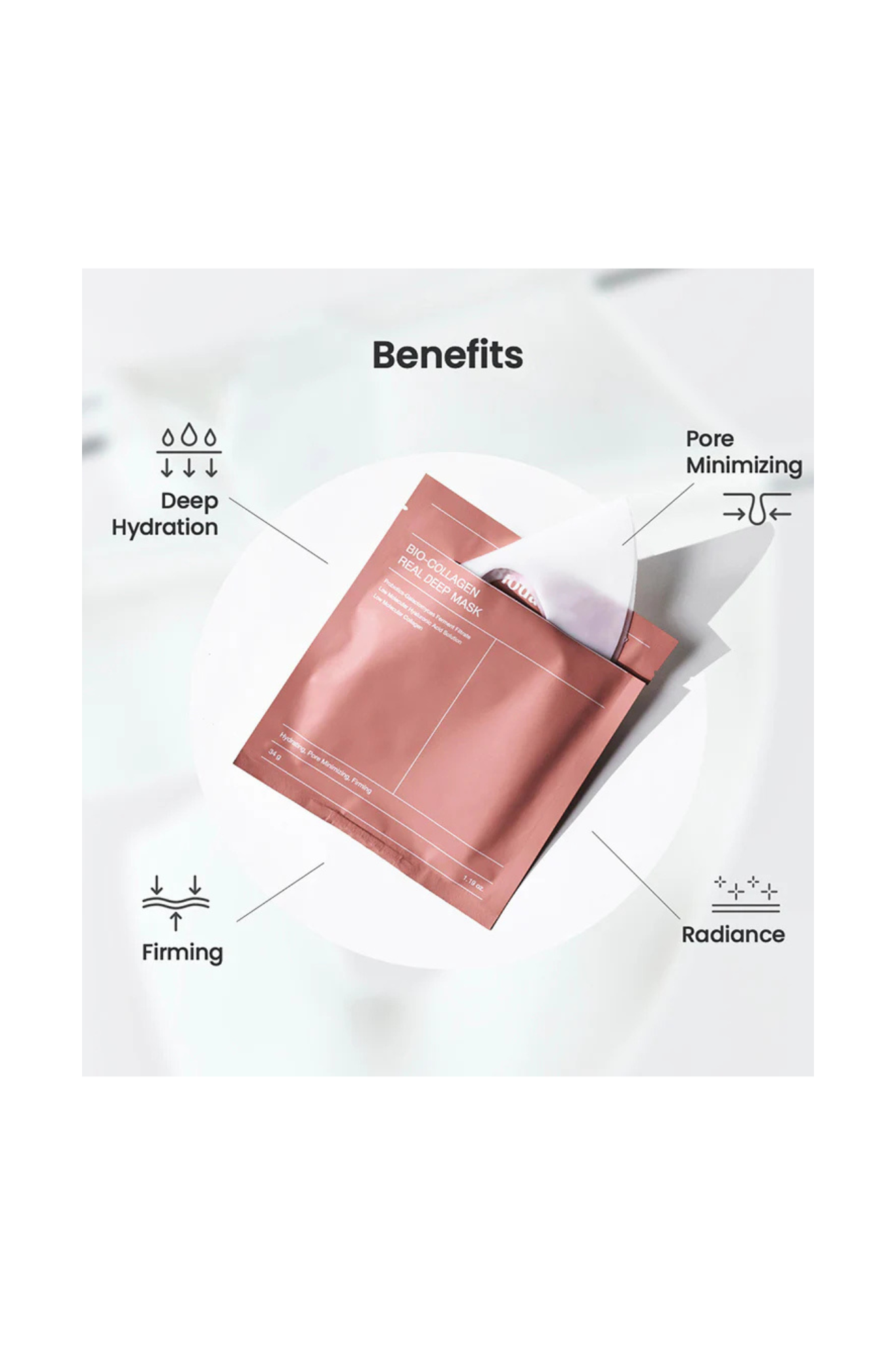 BIO-COLLAGEN REAL DEEP MASK 1 BOX (4 SHEETS)