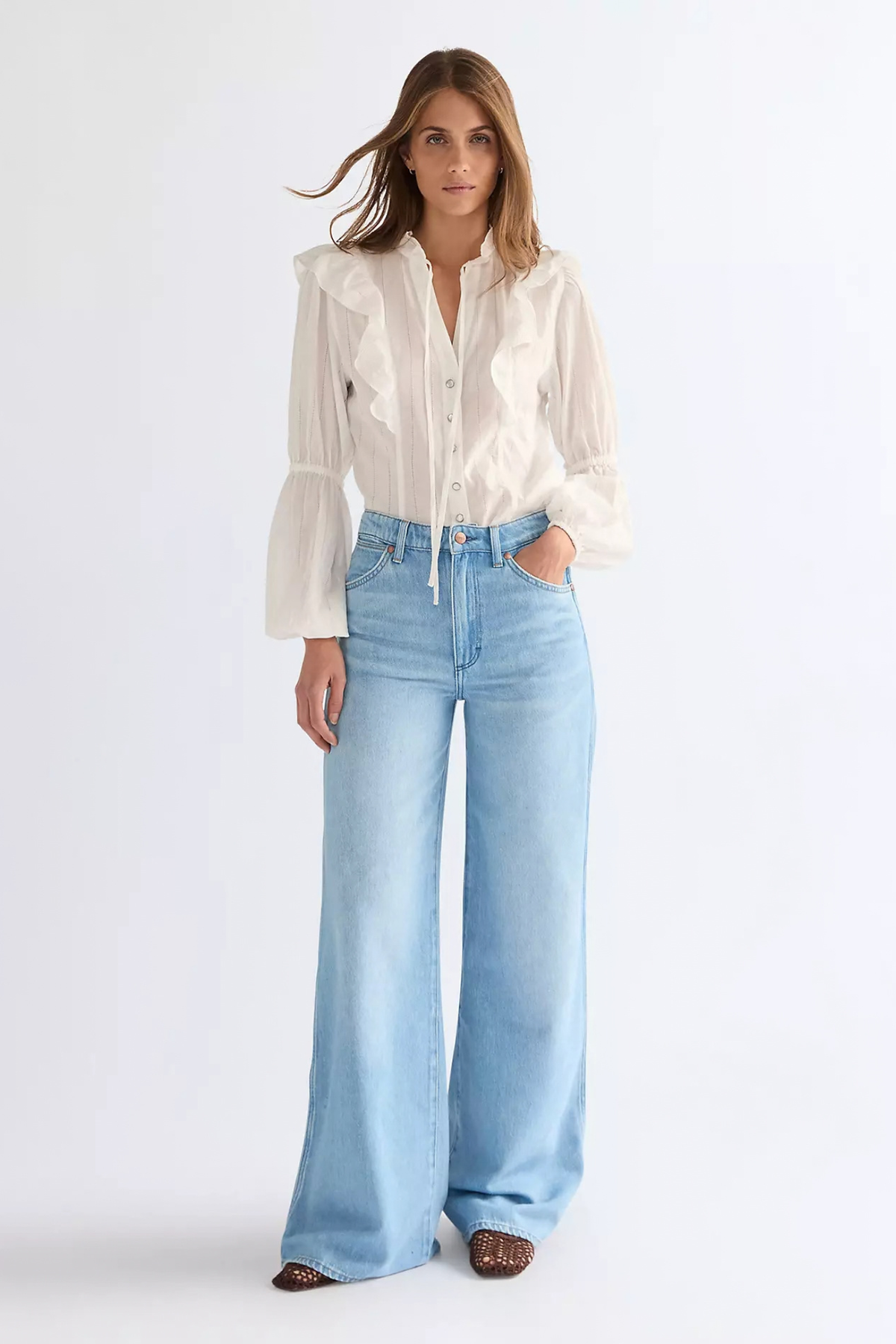 CANYON HIGH RISE JEANS - DENIM BLUE