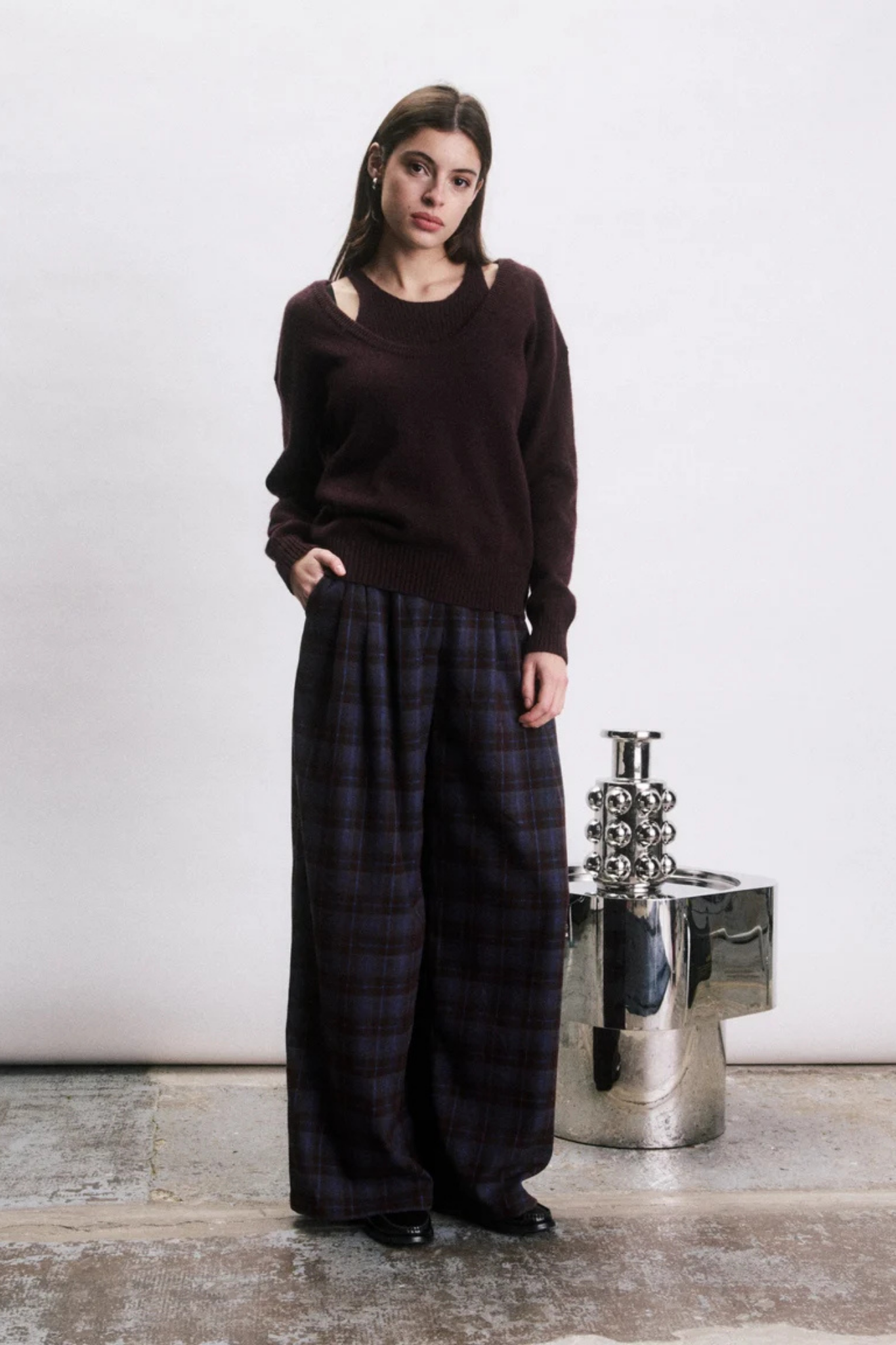 MIGUEL PANTS - BORDEAUX