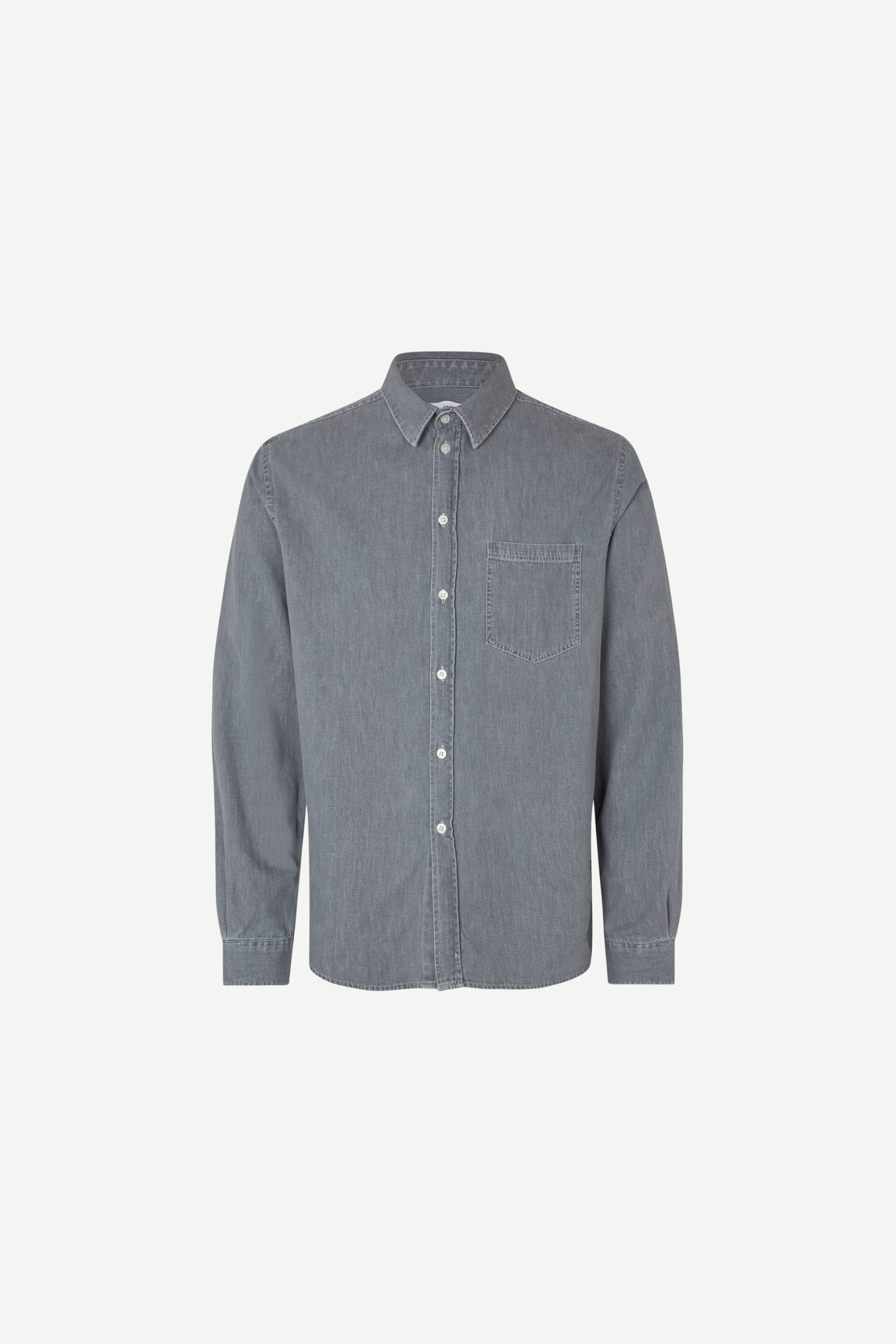 RYAN P SHIRT- LIGHT GREY MELANGE