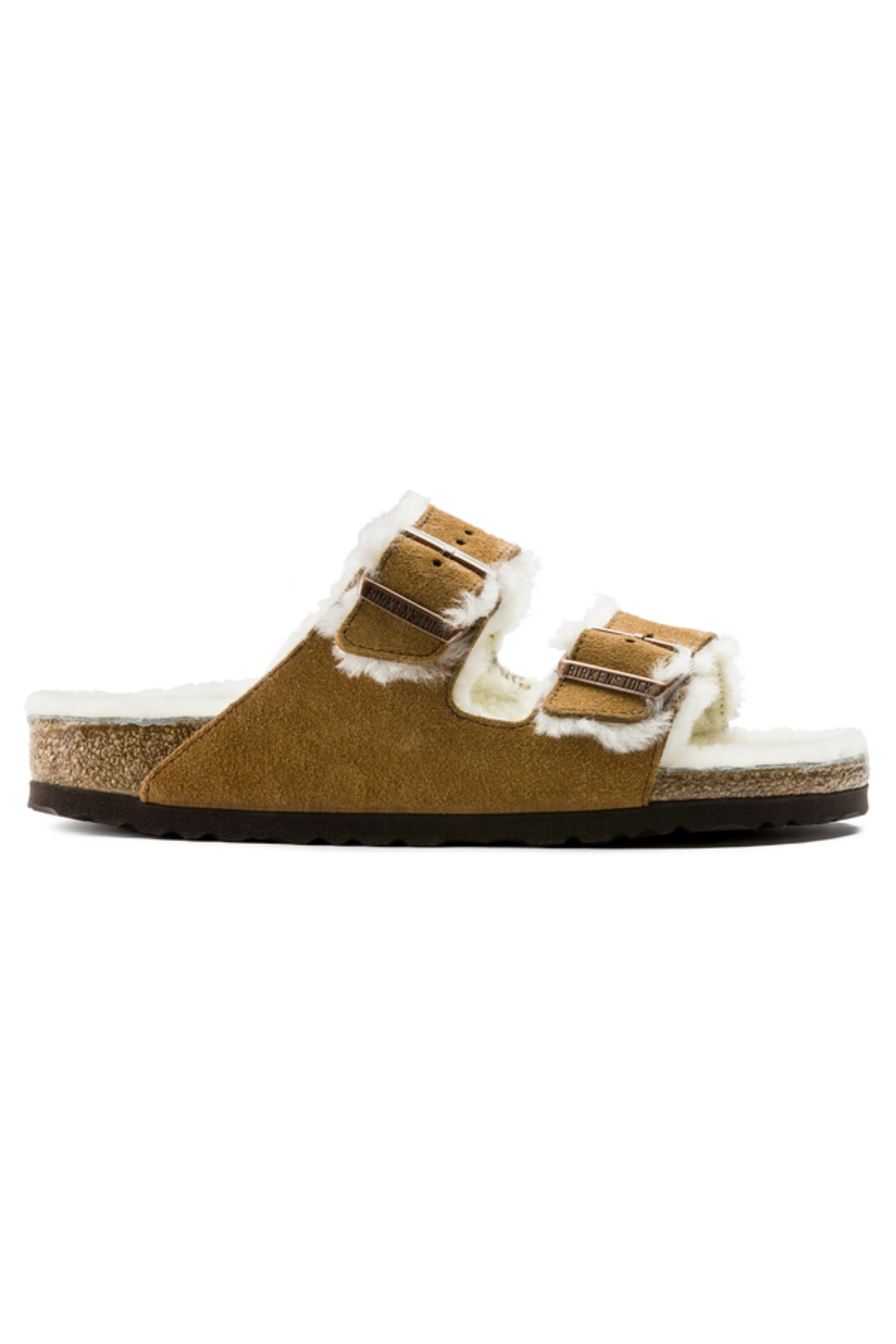 ARIZONA SHEARLING SUEDE LEATHER/FUR - MINK