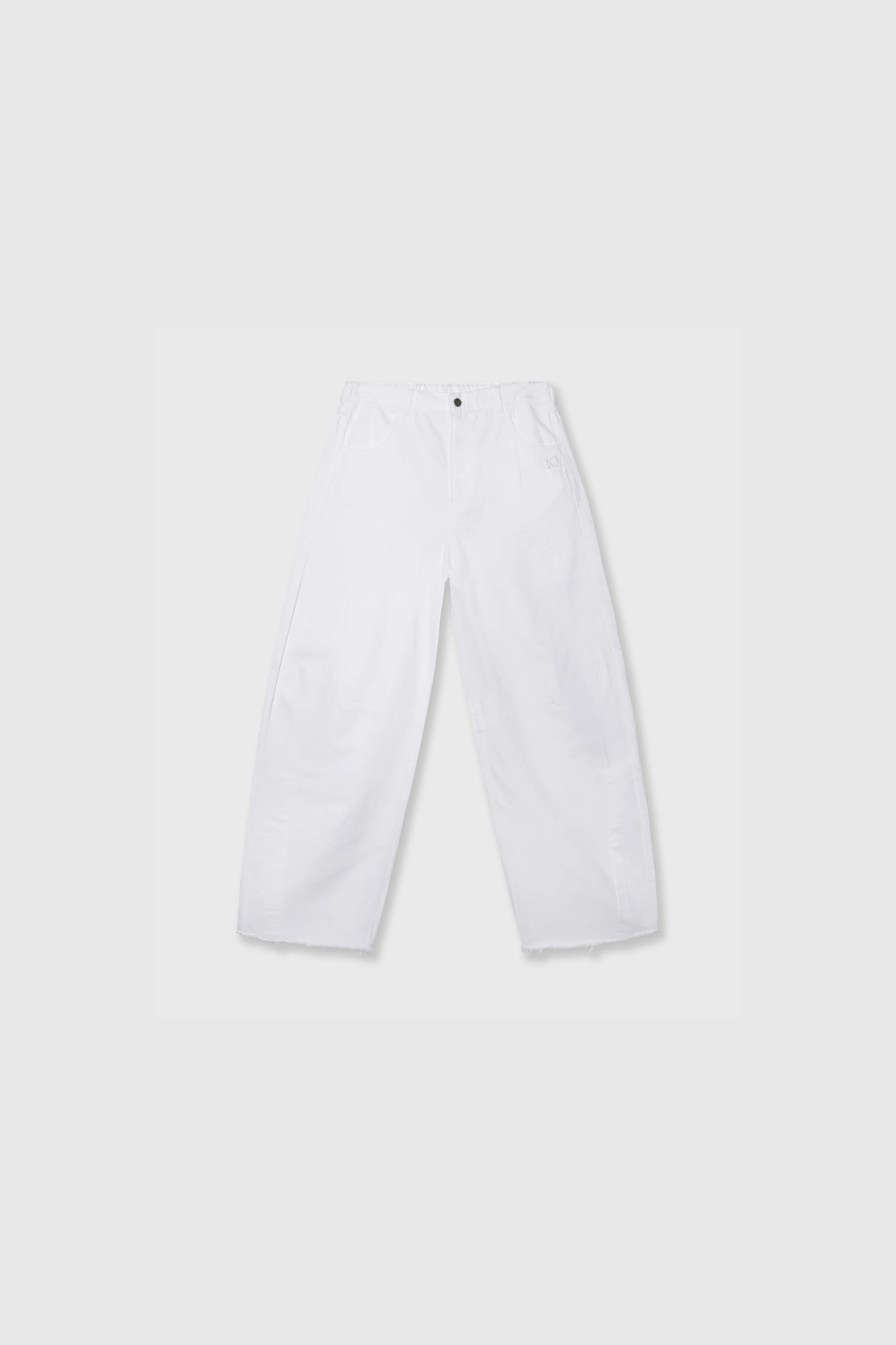 WESTERN PANTS WASHED - OPTIC WHITE