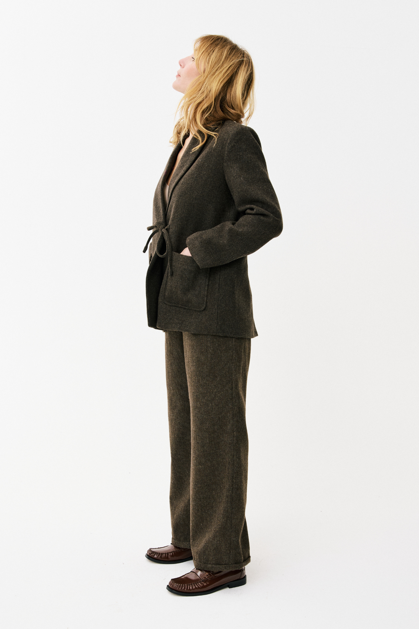 CHARLIZE BLAZER - ICE BROWN