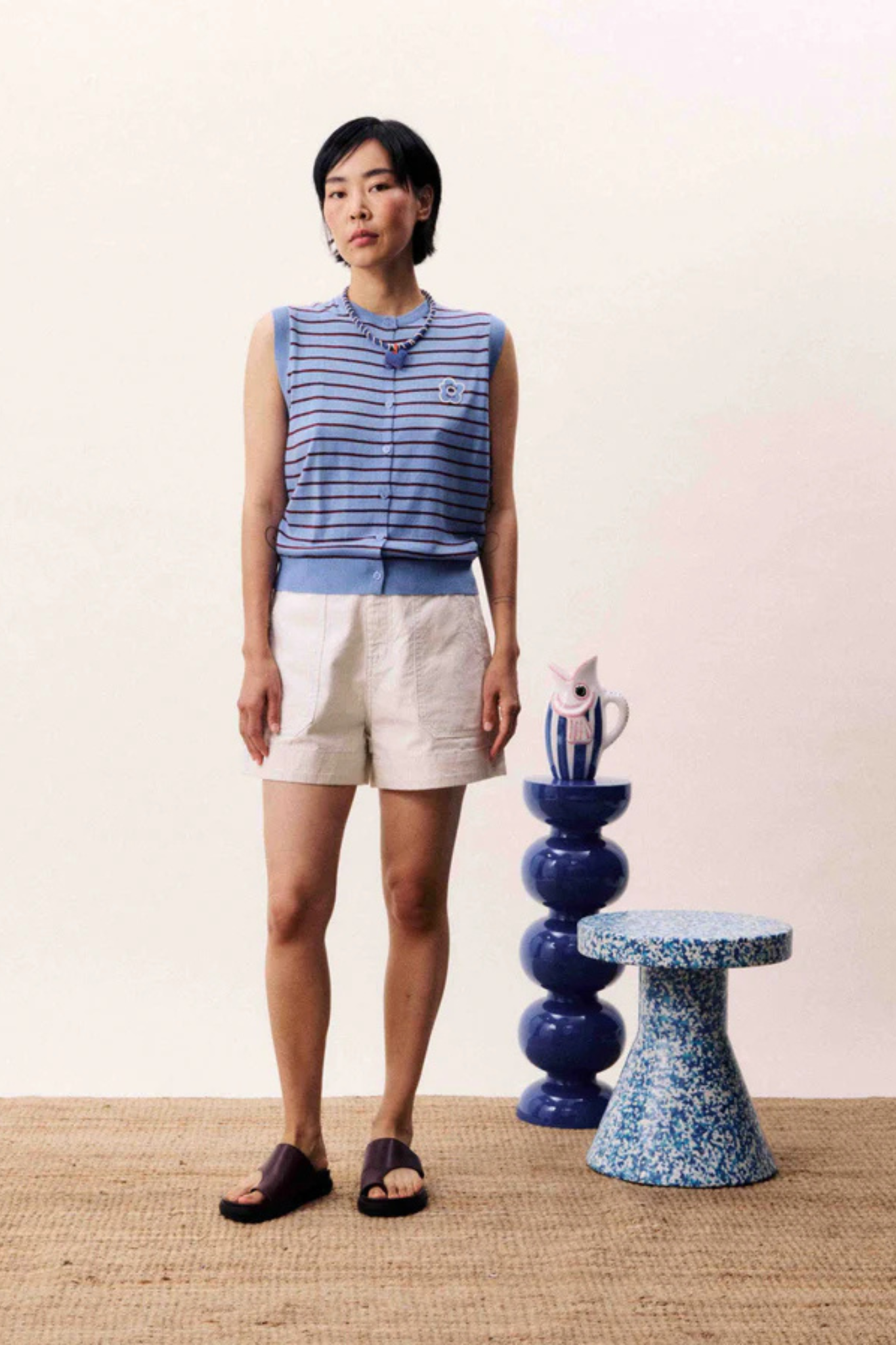 GLACIER CARDIGAN - LAVENDER BLUE