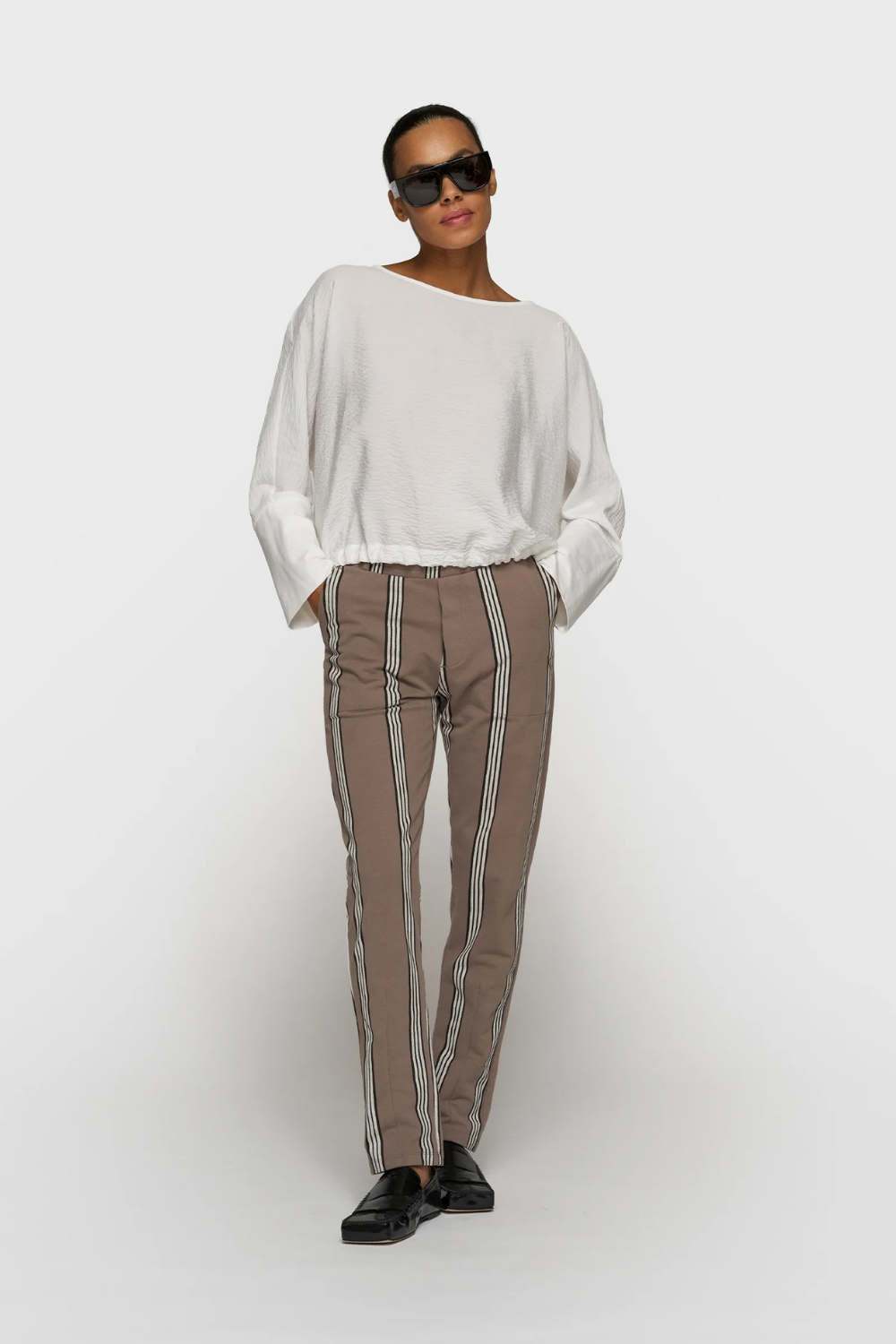 BATWING TOP - ECRU