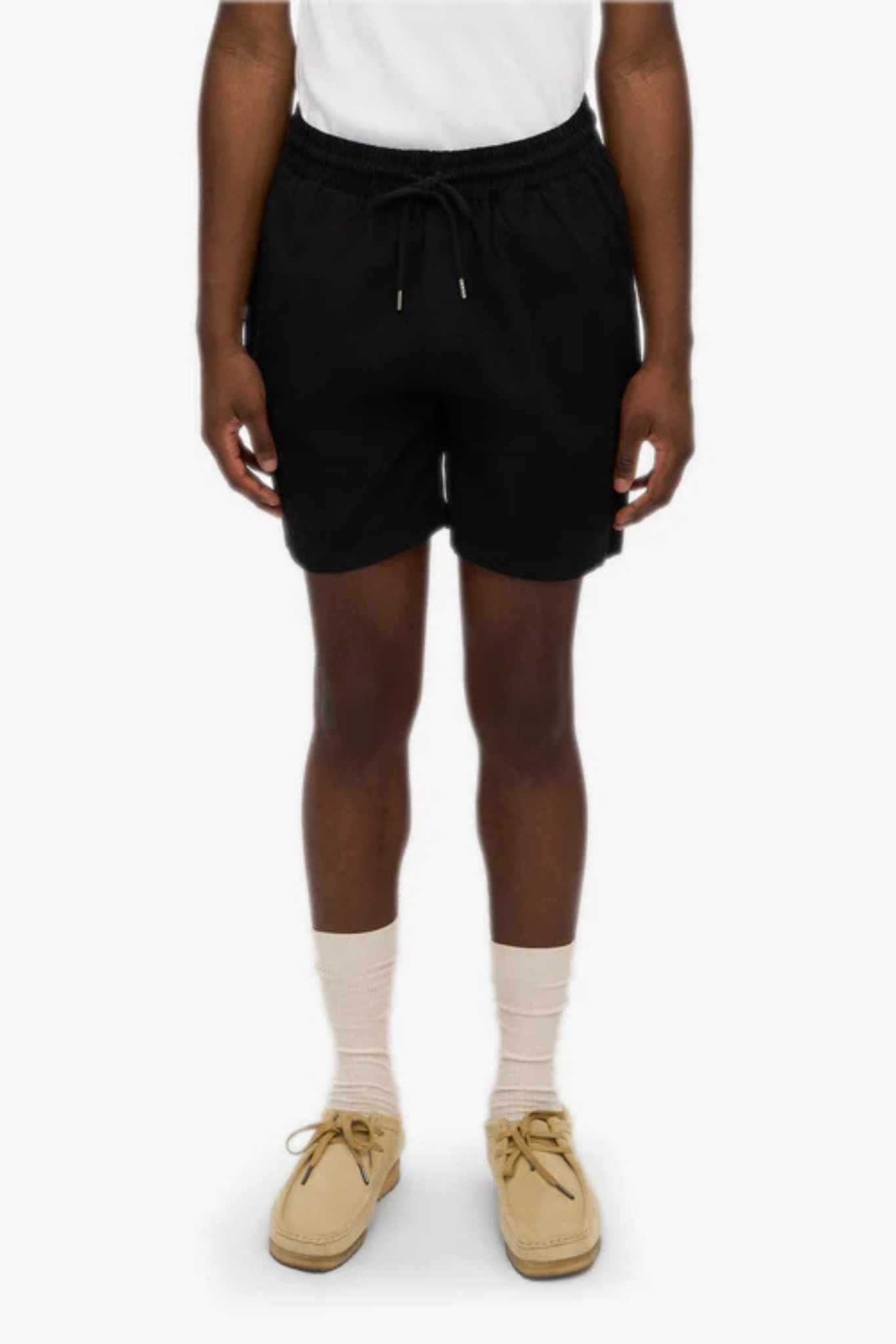 ORGANIC TWILL SHORTS - DEEP BLACK