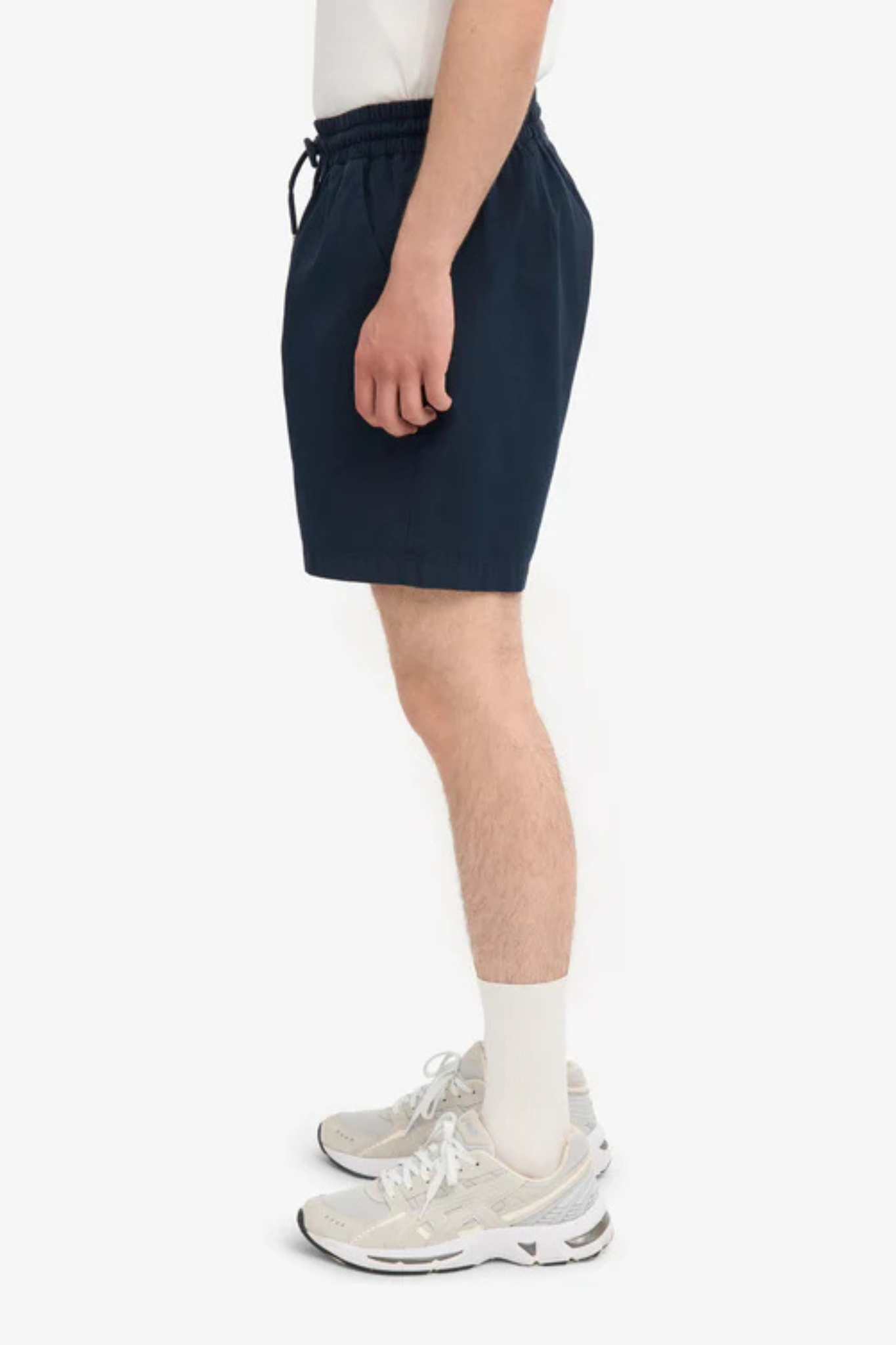 ORGANIC TWILL SHORTS - NAVY BLUE