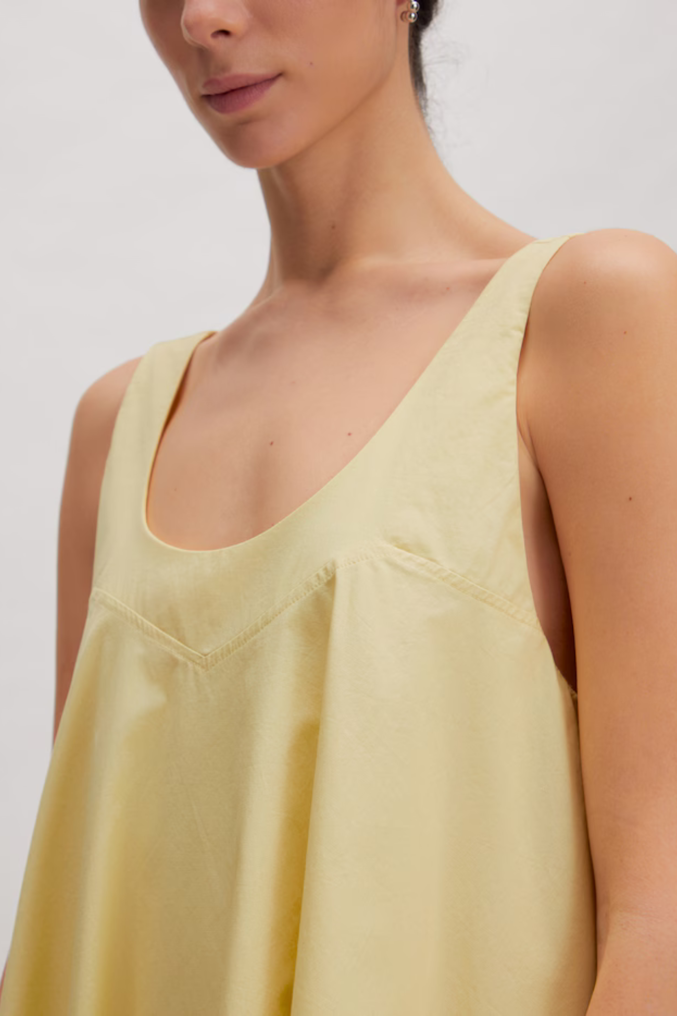 KIRA DRESS - DUSTY YELLOW