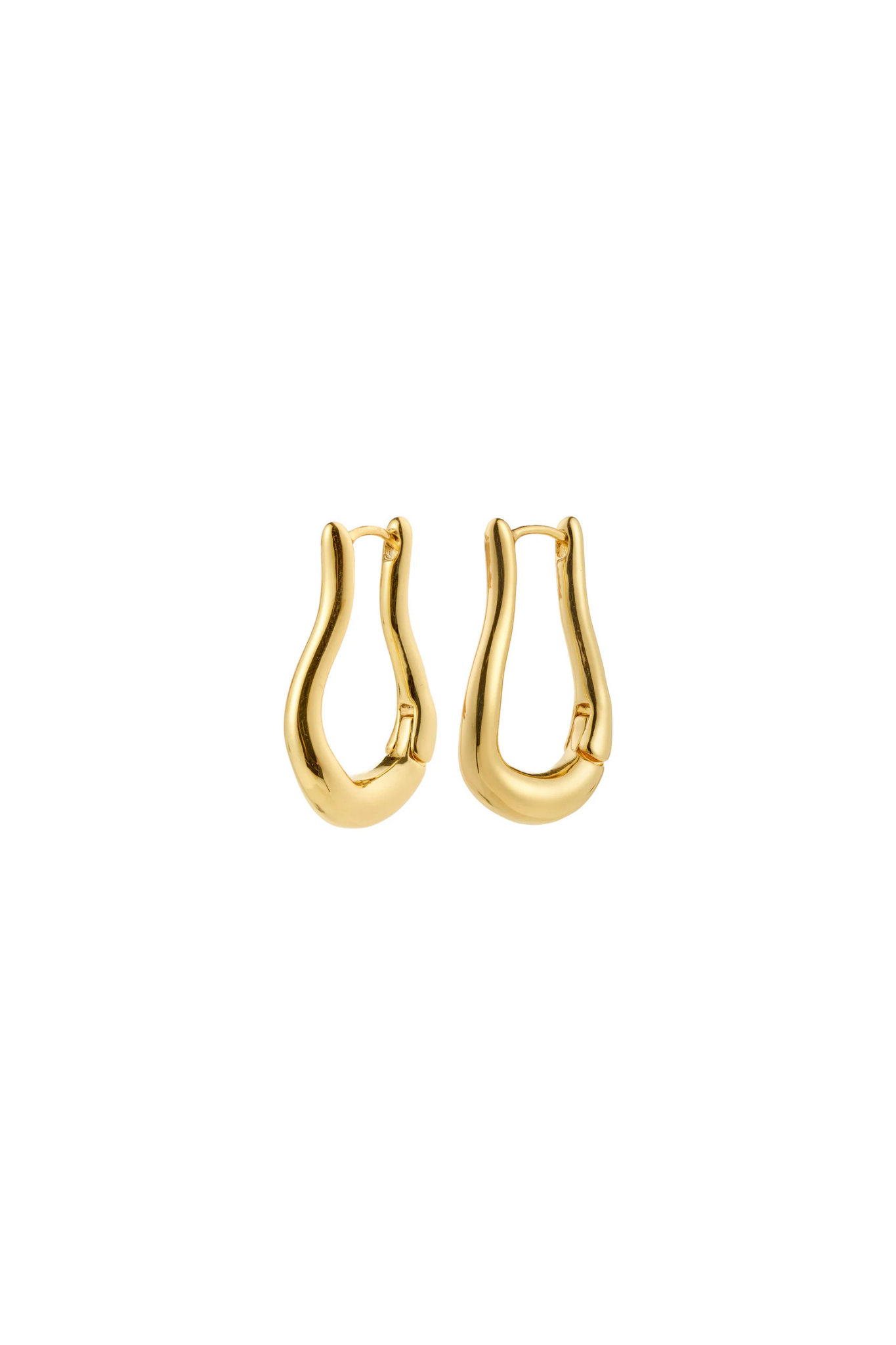 UNFOLD HOOPS - GOLD