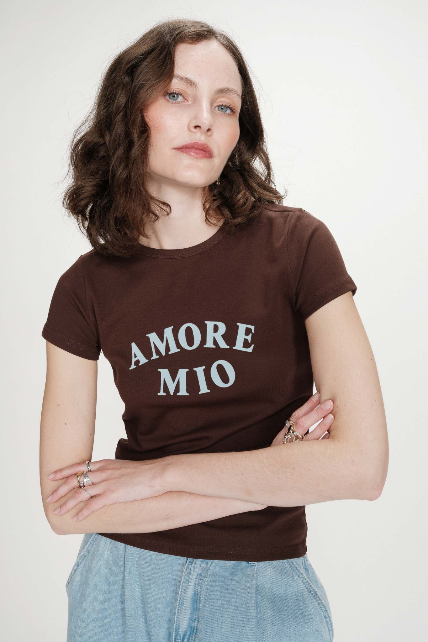 VALERIO T-SHIRT - CHOCOLAT