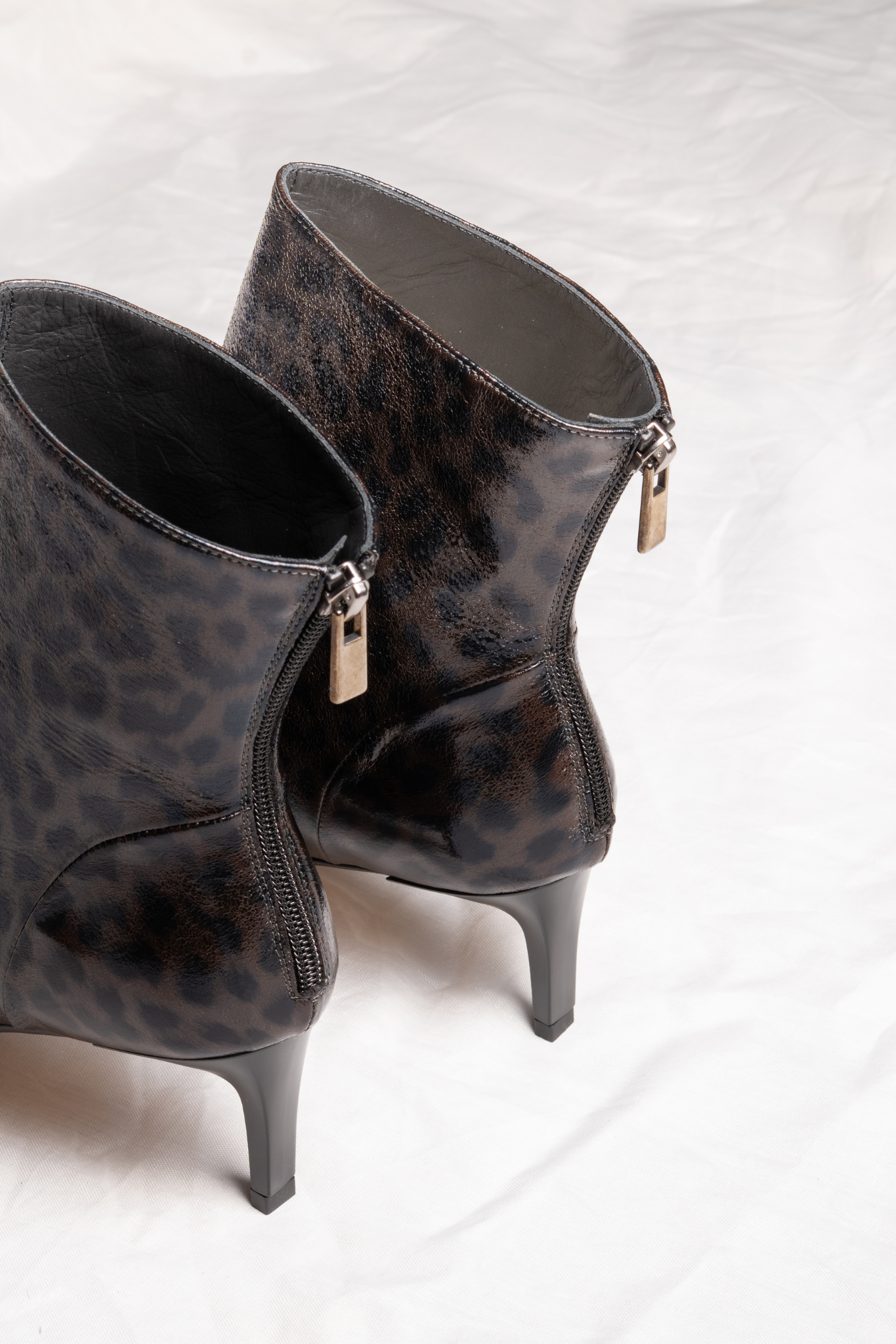 DONNA FUMO CALZATURE BOOTS - LEOPARD
