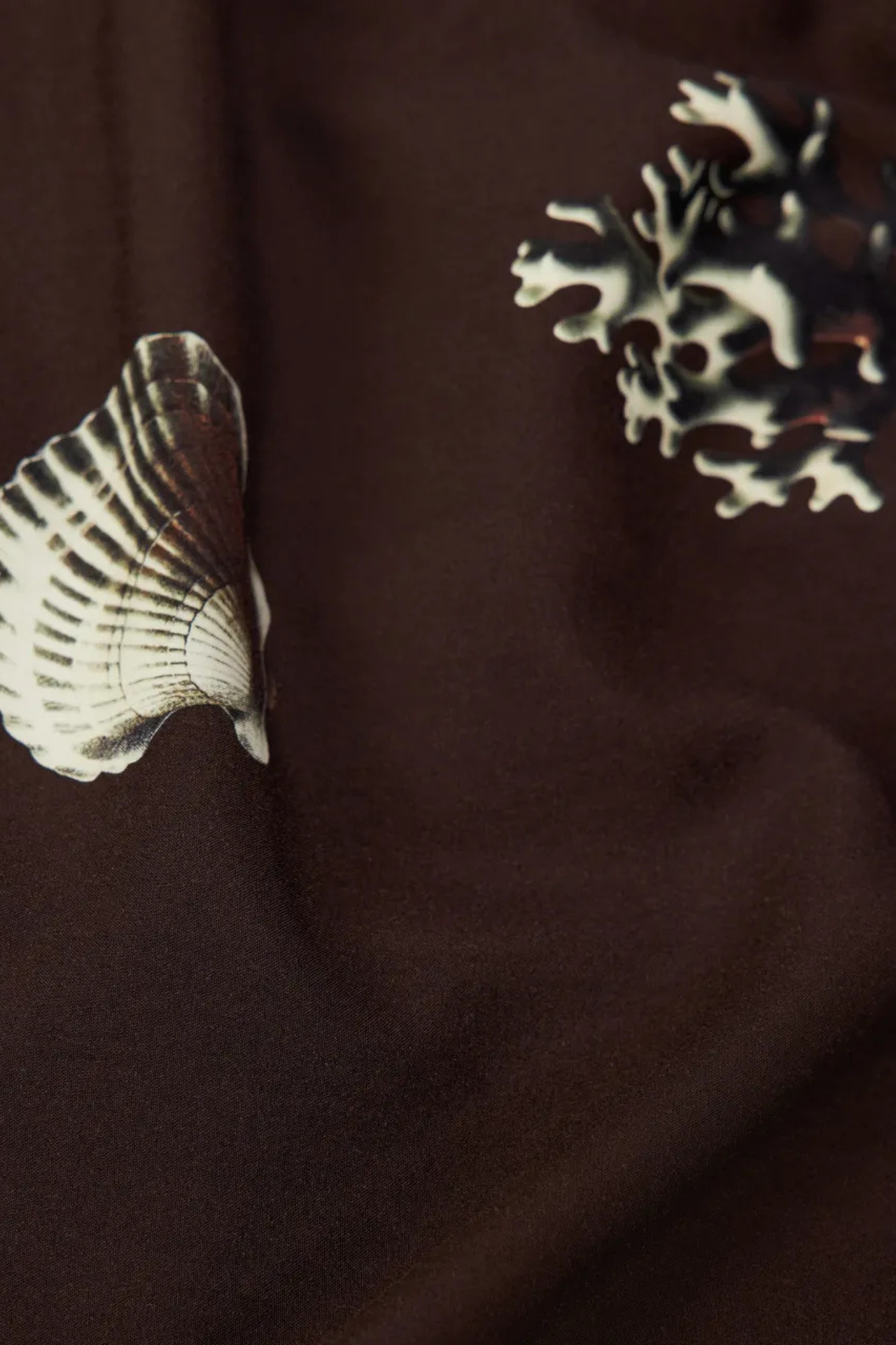 MERYN SHIRT - BROWN PRINT