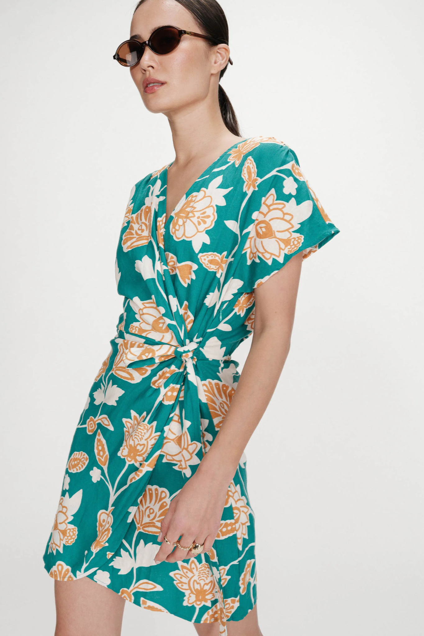 VELORA DRESS - VERT