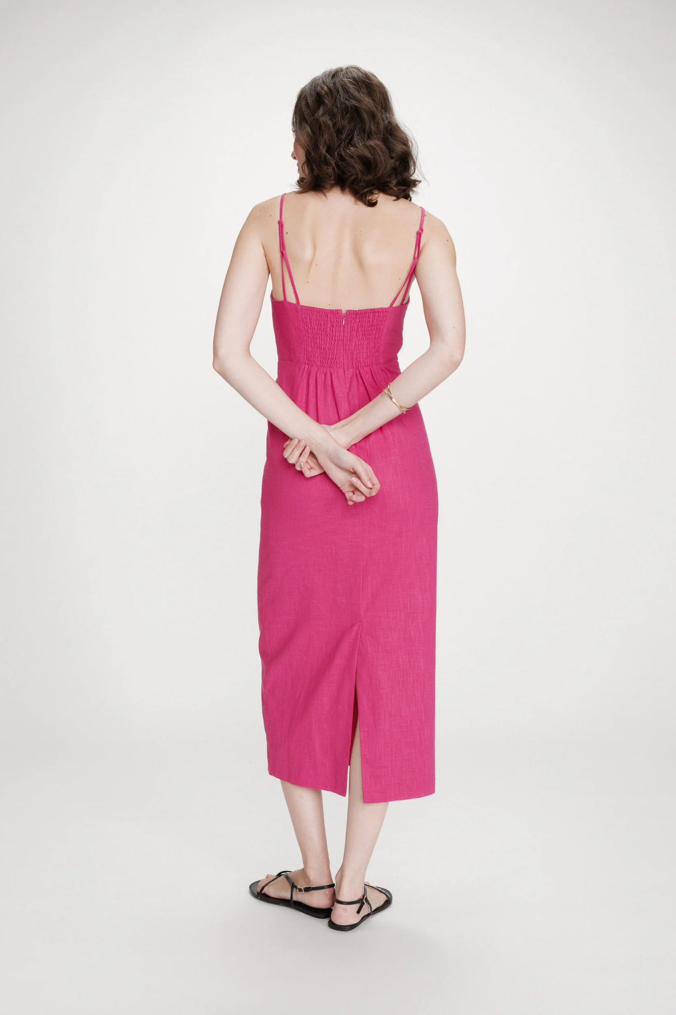 VERANYS DRESS - FUCHSIA