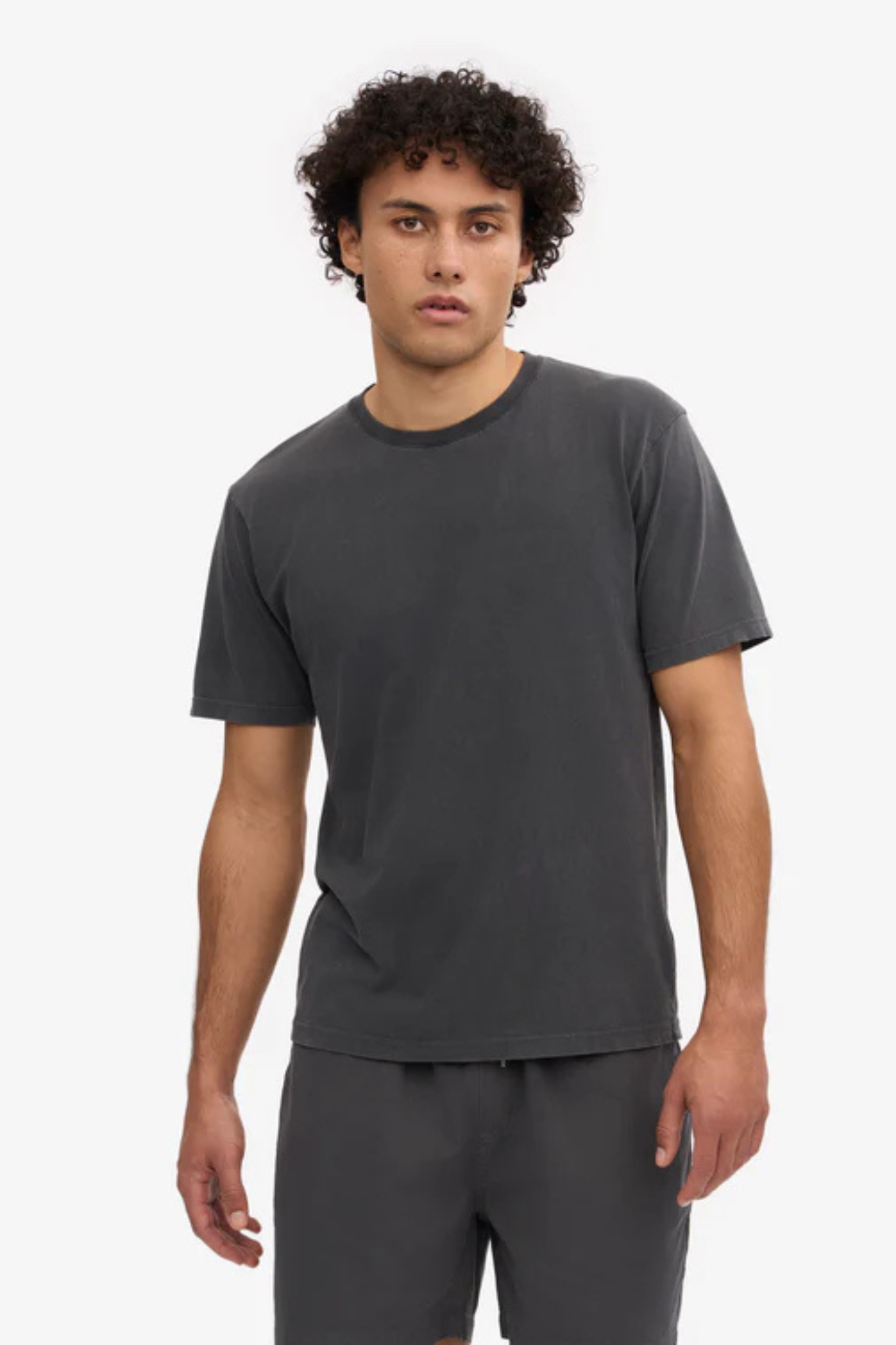 CLASSIC ORGANIC T-SHIRT - FADED BLACK