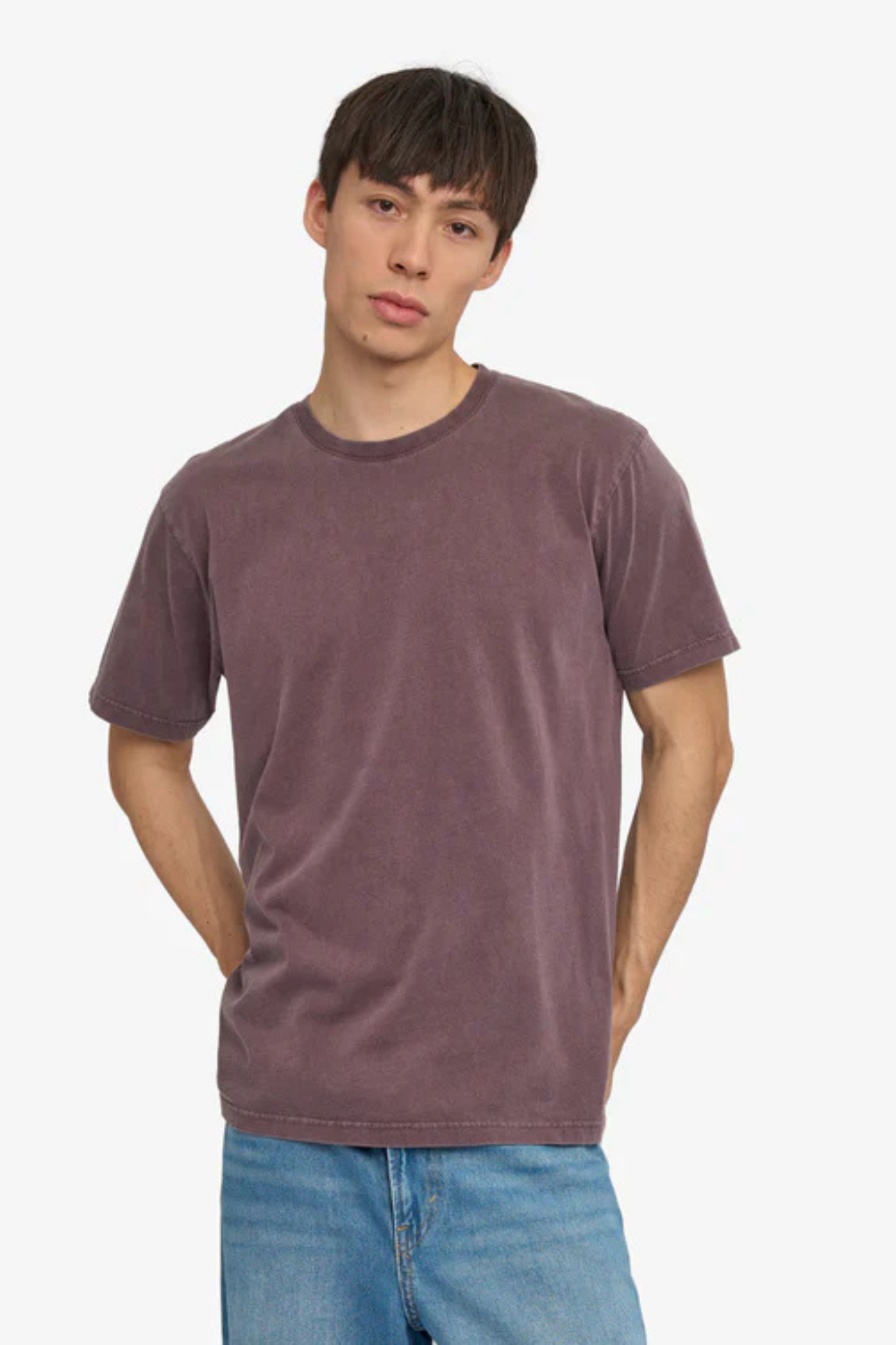 CLASSIC ORGANIC T-SHIRT - FADED GRAPE