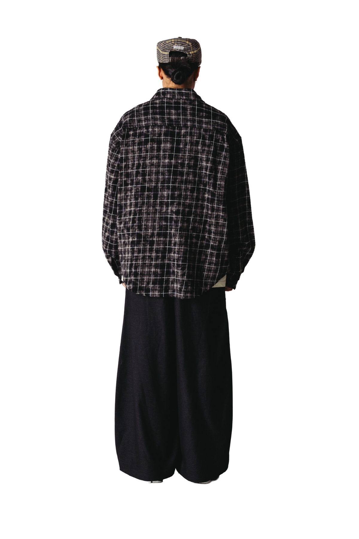 JONG WASH CHECK SHIRT - HONEY/DARK OLIVE