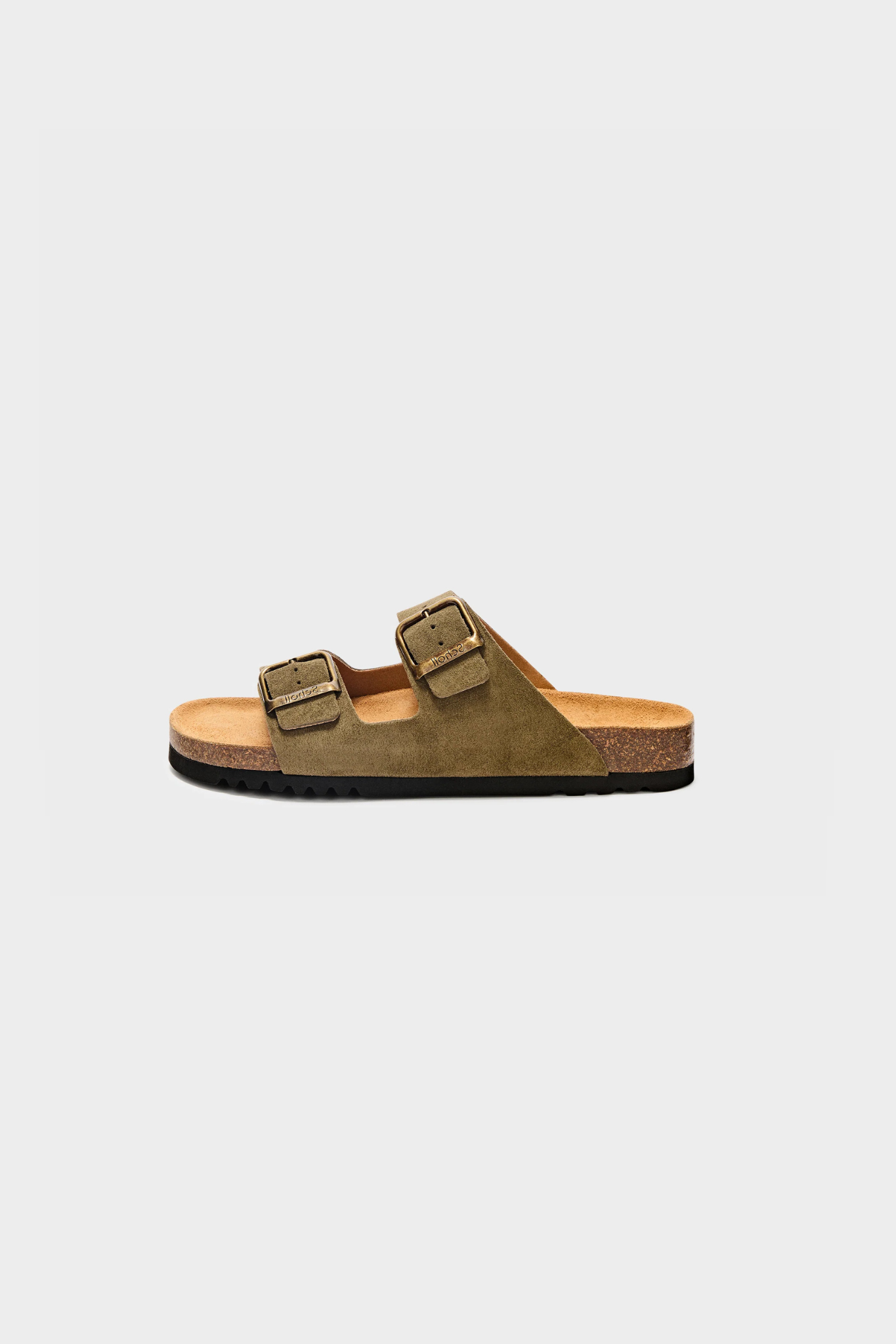 JULIEN SUEDE MEN SANDAL - KHAKI