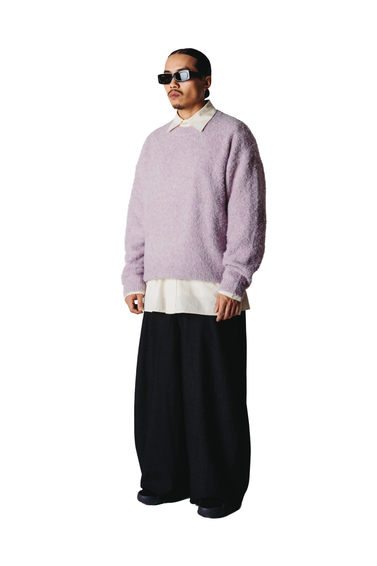 KURT LOOP CREWNECK - DUSTY VIOLET