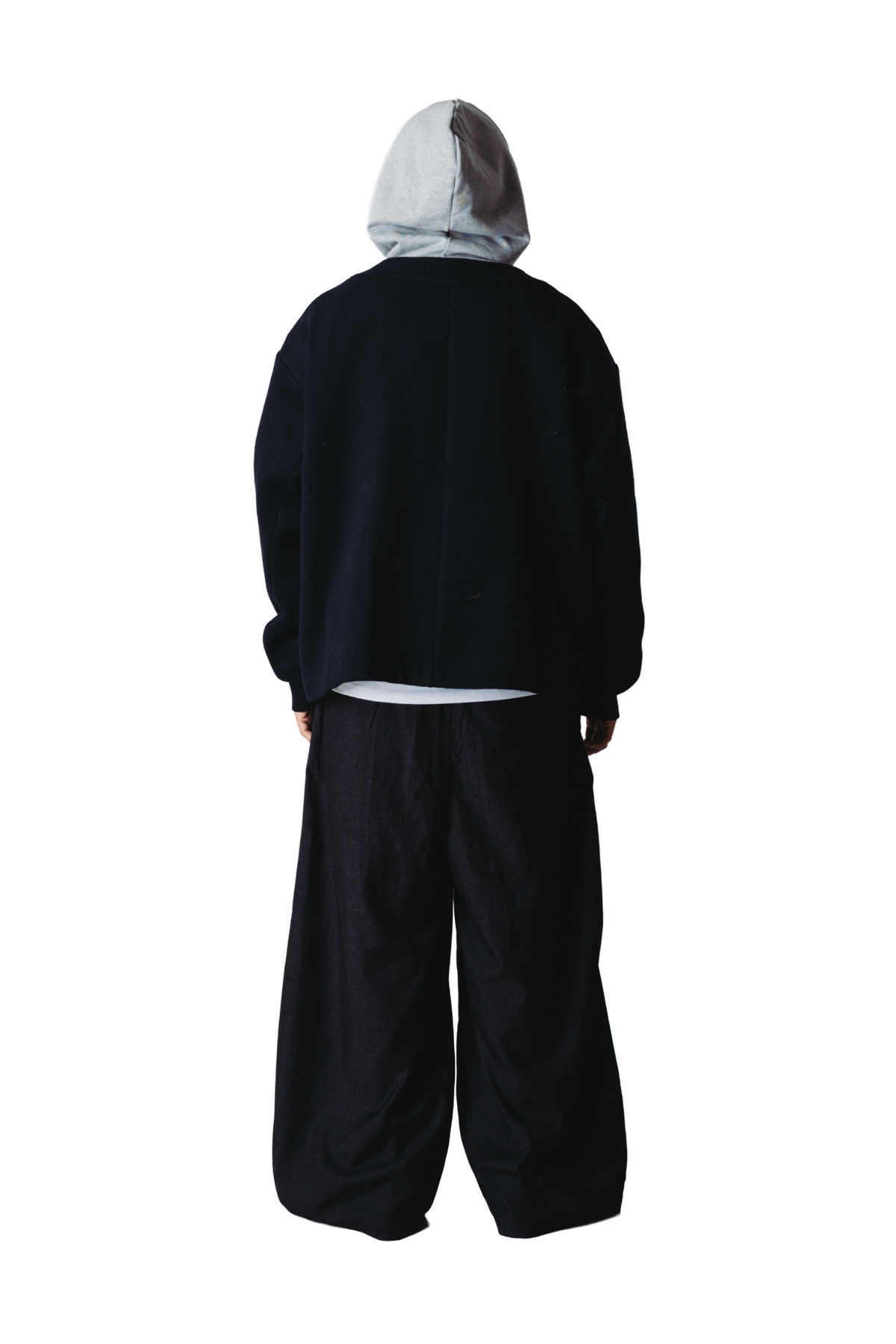WUANG KIMONO JACKET - DARK NAVY