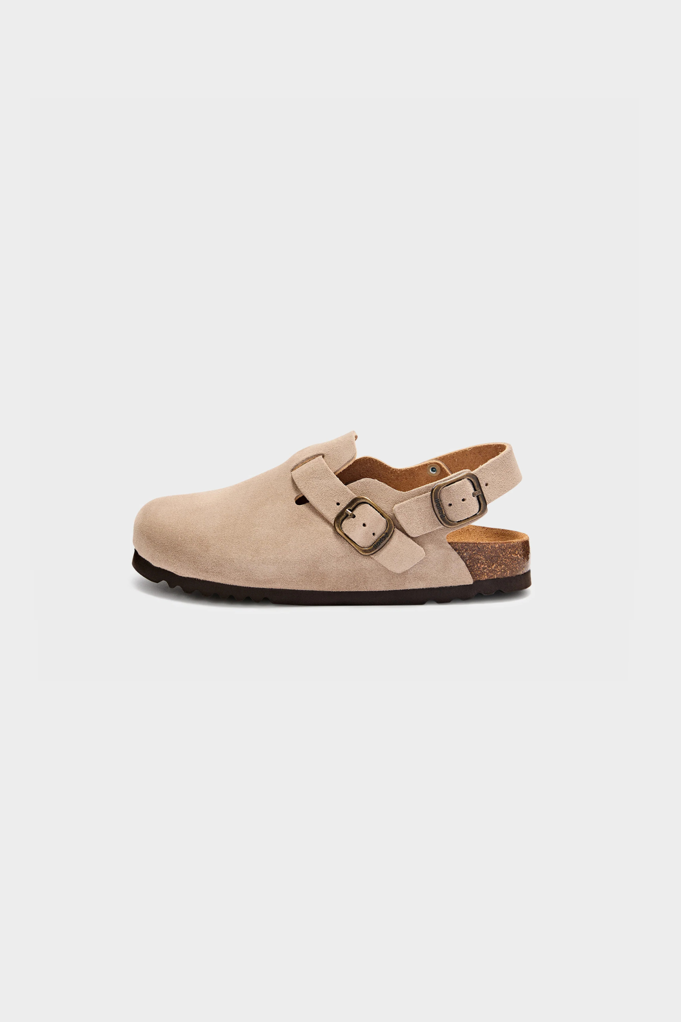 FAE BACKSTRAP WOMEN SANDAL - DARK BEIGE