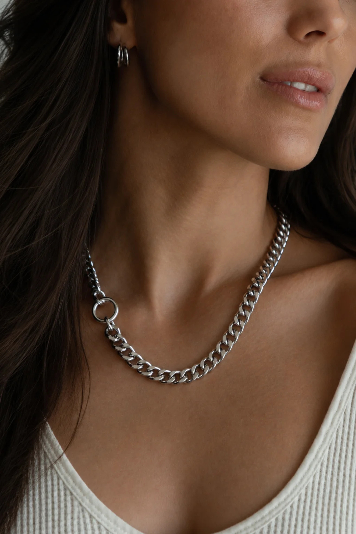 JOELLE NECKLACE - SILVER