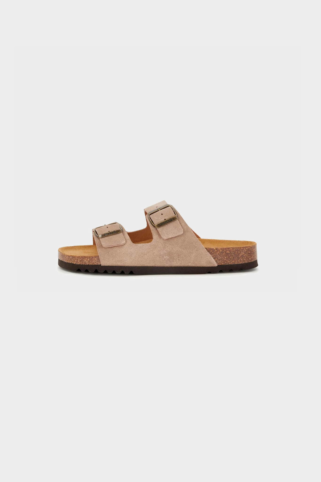 JULIEN SUEDE SANDAL - DARK BEIGE
