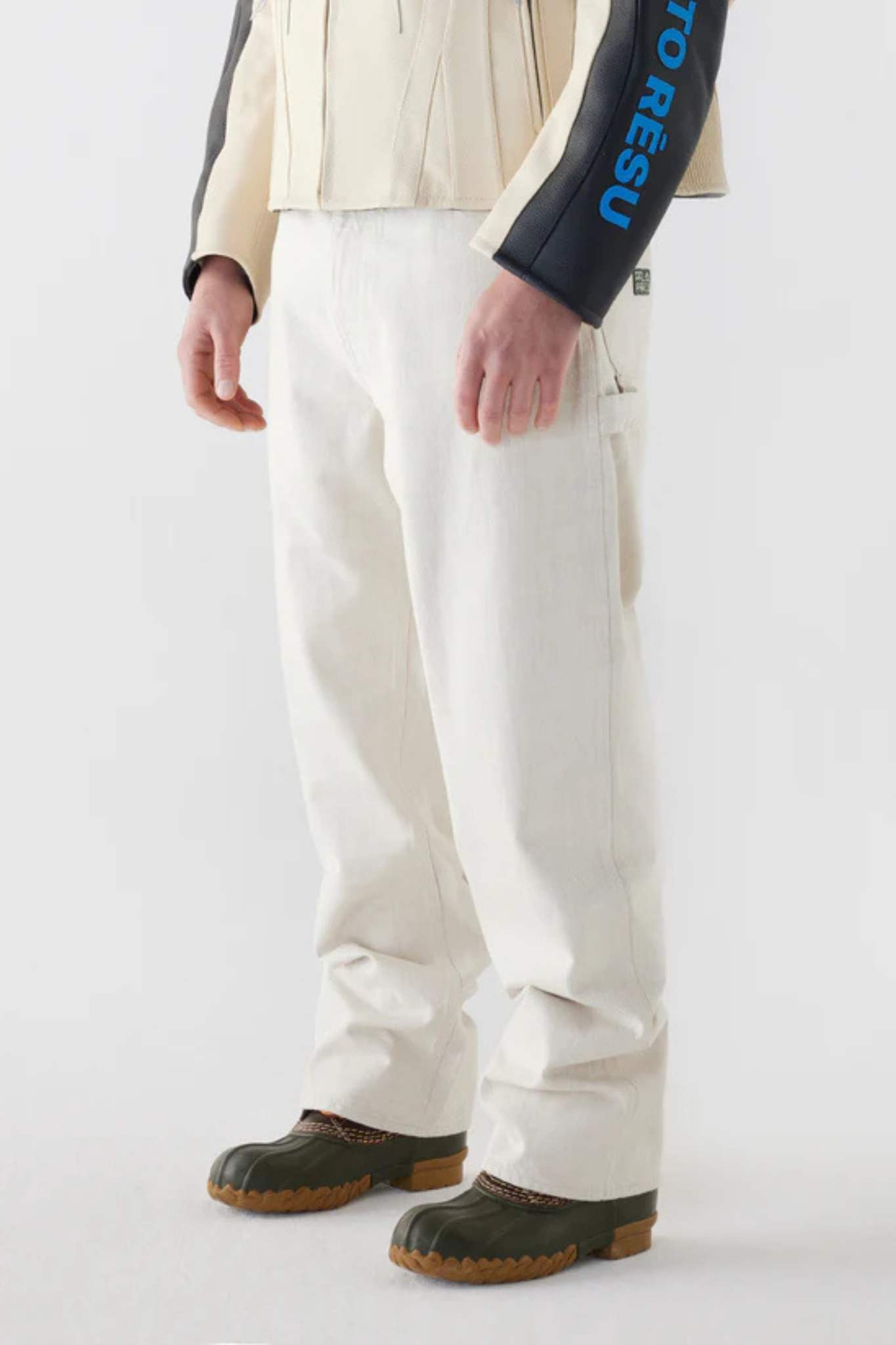 GARAGE GOODS PANTS - MARSHMALLOW