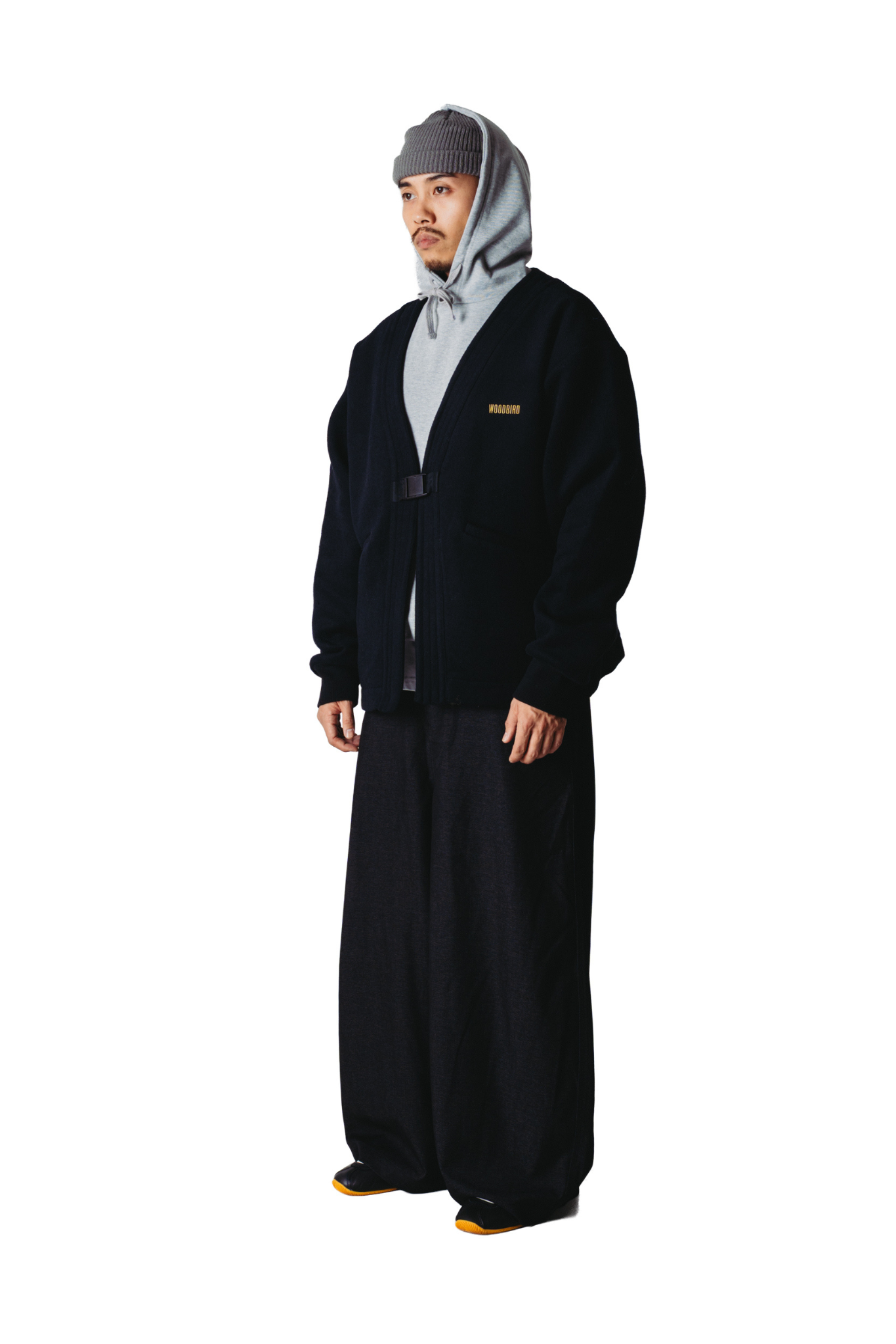 WUANG KIMONO JACKET - DARK NAVY