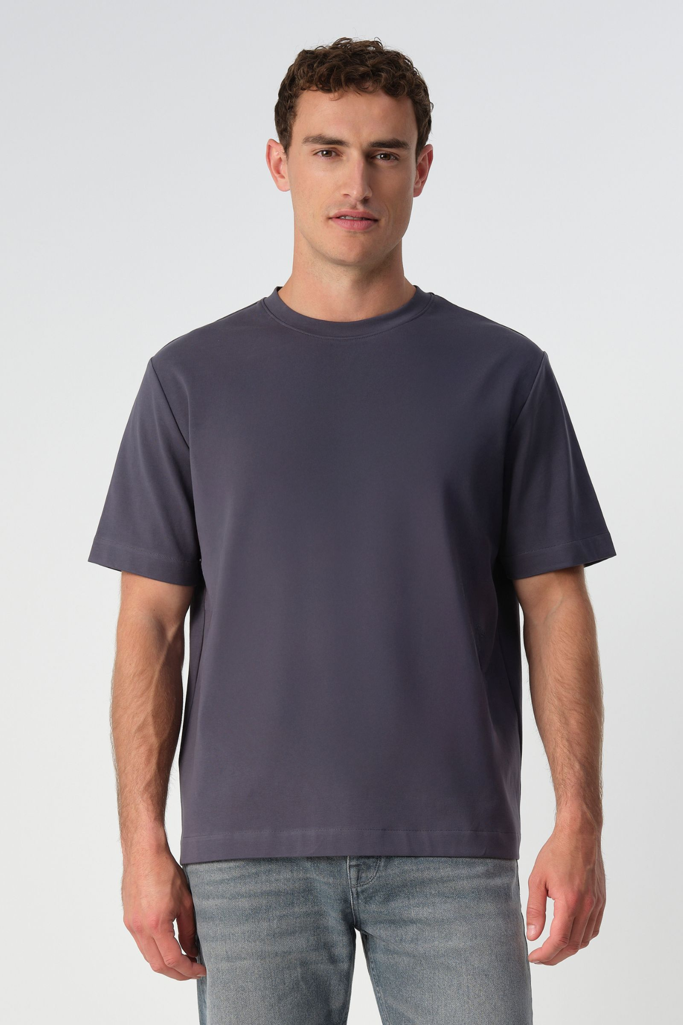 RUBEN T-SHIRT - OMBRE BLUE GREY
