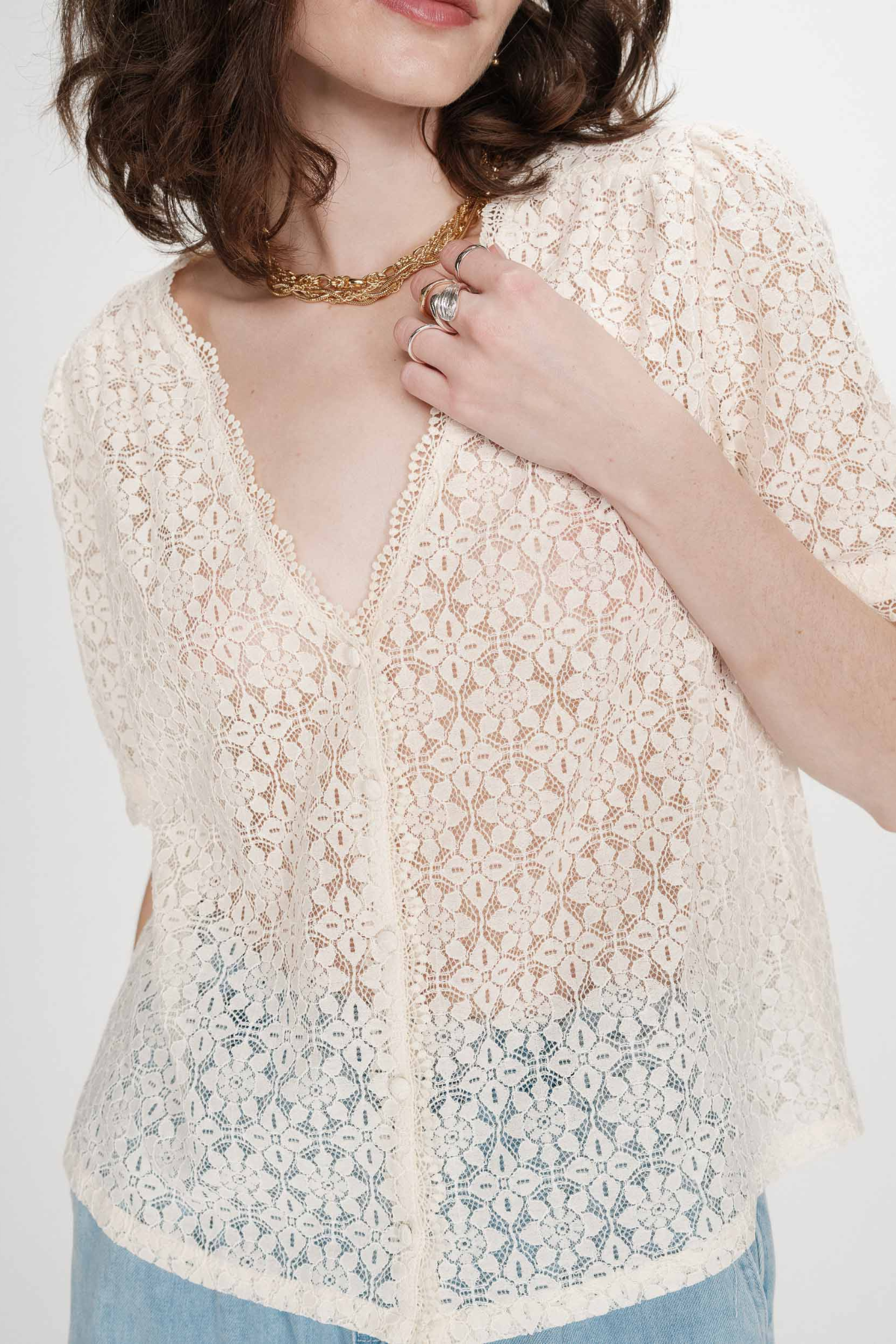 VICKY BLOUSE - AMANDE