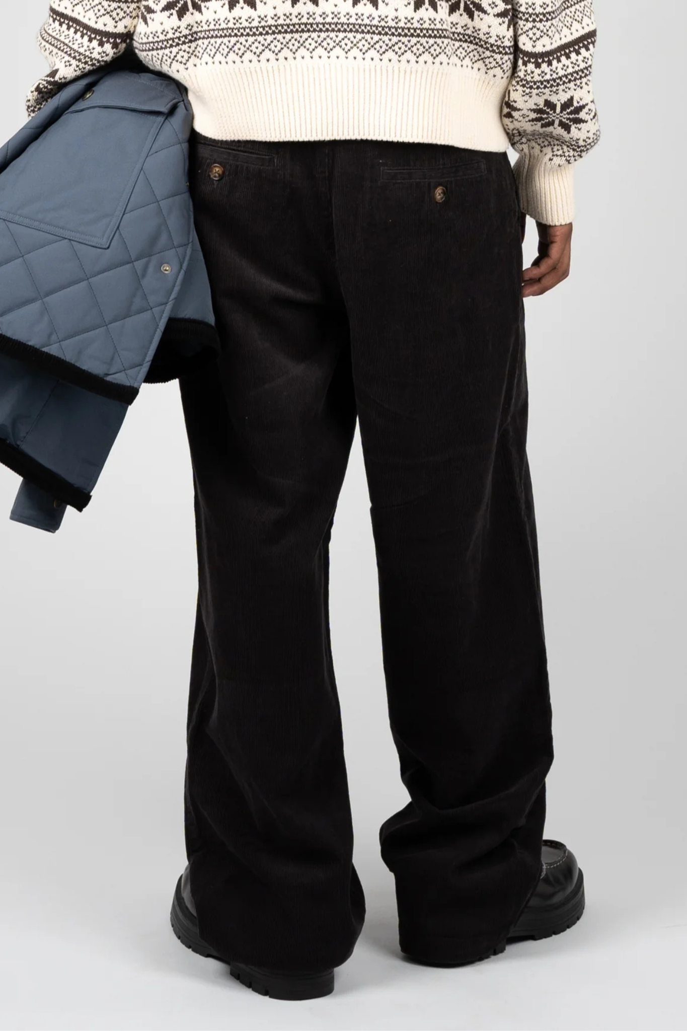 HERITAGE CORDUROY PANTS - BROWN