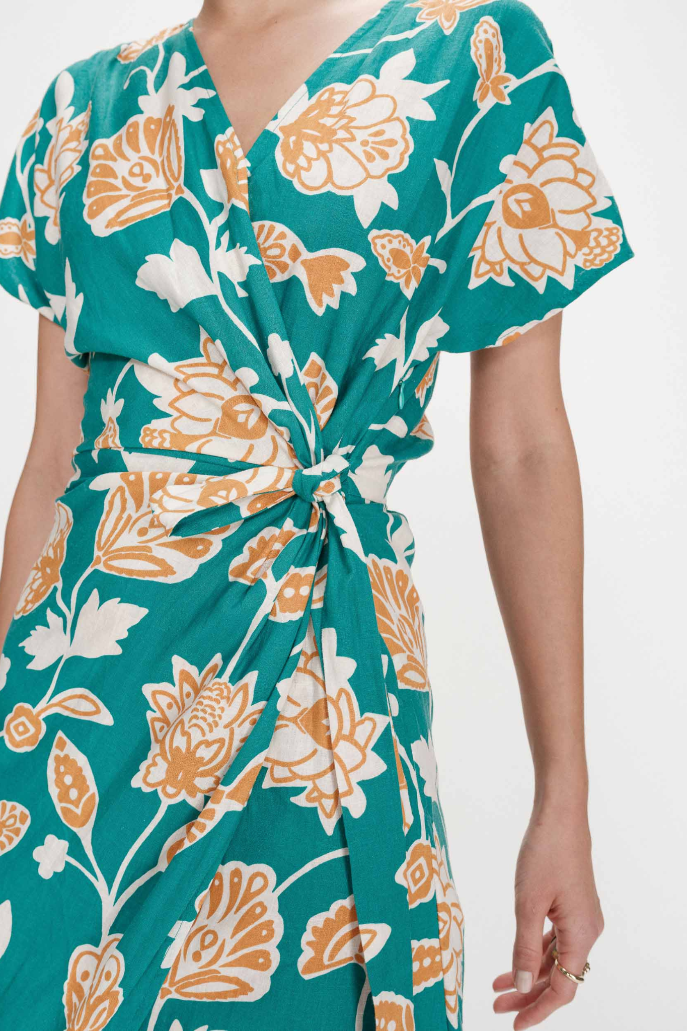 VELORA DRESS - VERT