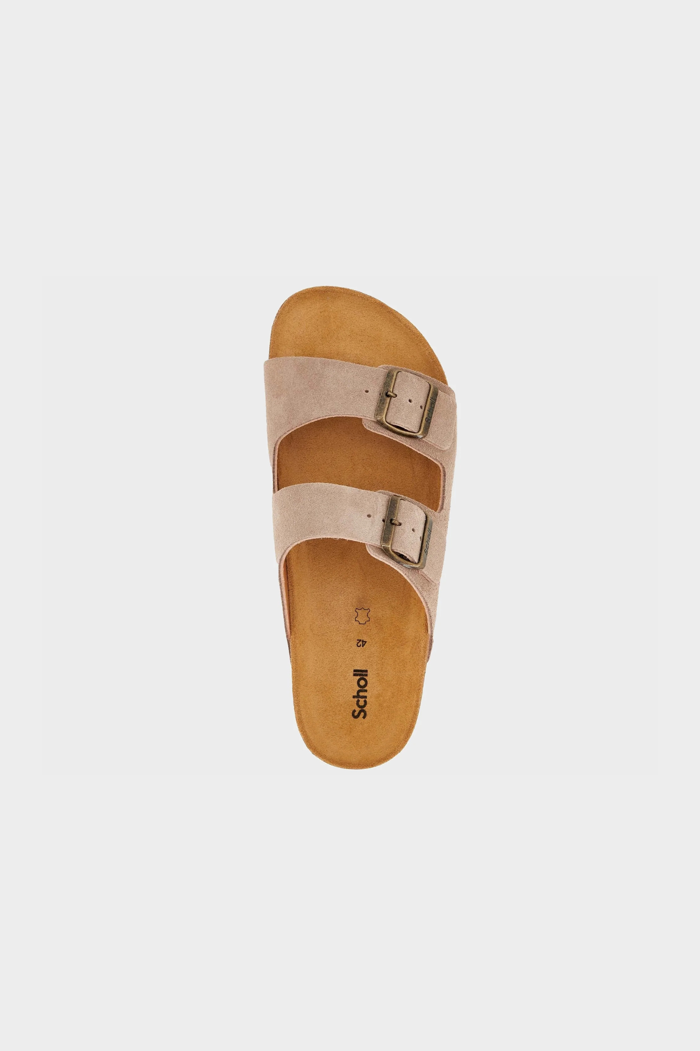 JULIEN SUEDE SANDAL - DARK BEIGE