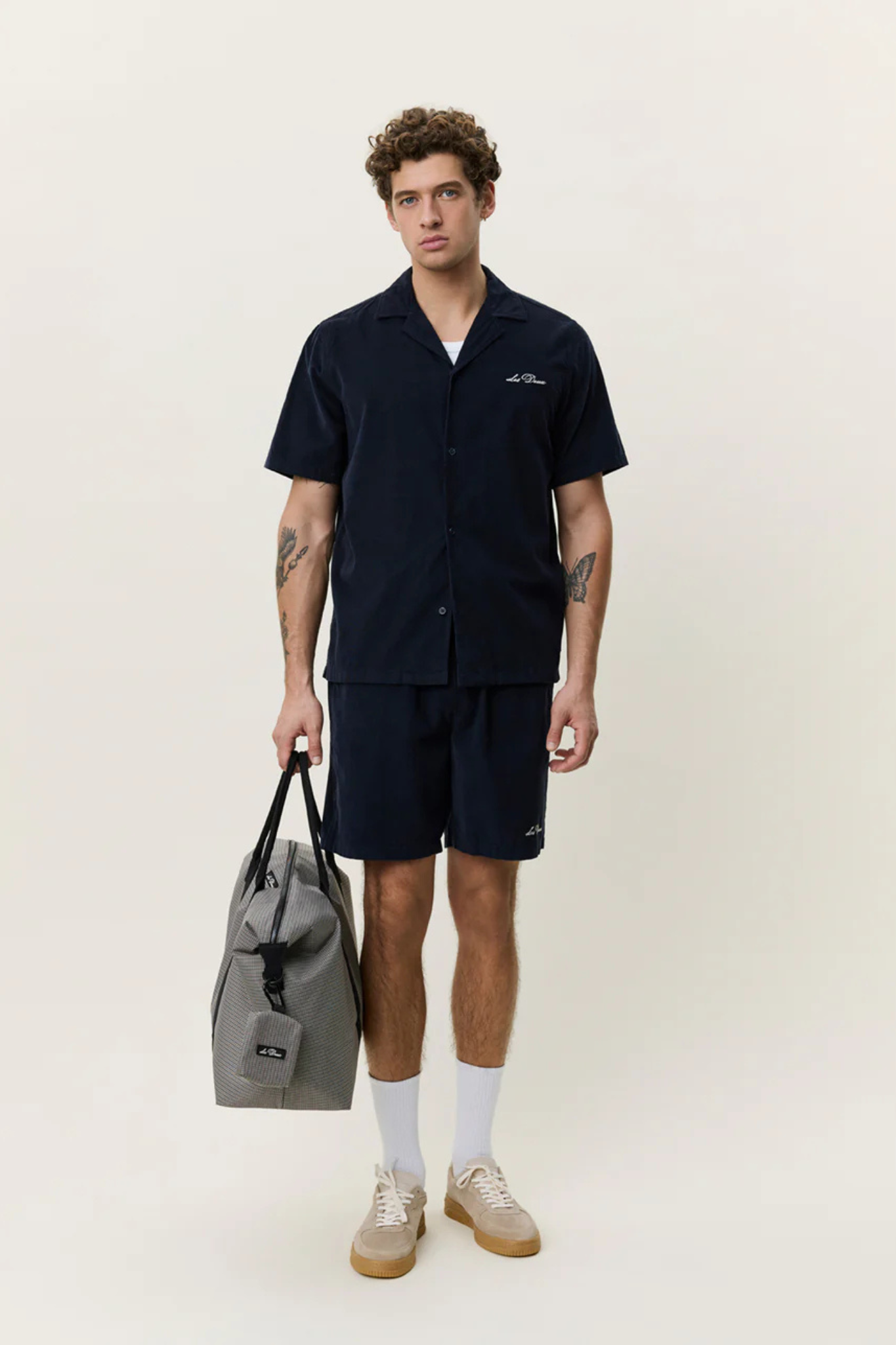 SIGNATURE MINI CORD SS SHIRT - DARK BLUE NIGHT